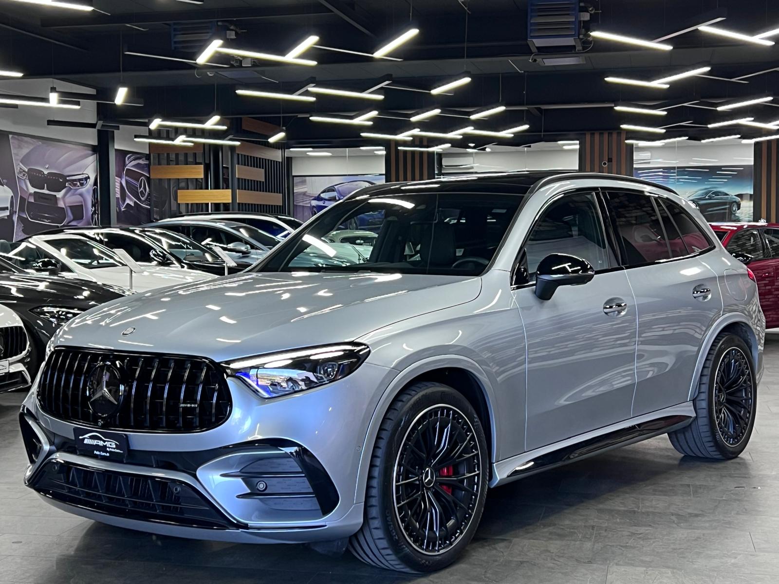 MERCEDES-BENZ GLC AMG 63 S Limited Silver&Black E Performance 3 Jahre Werksgarantie & Gratisservice