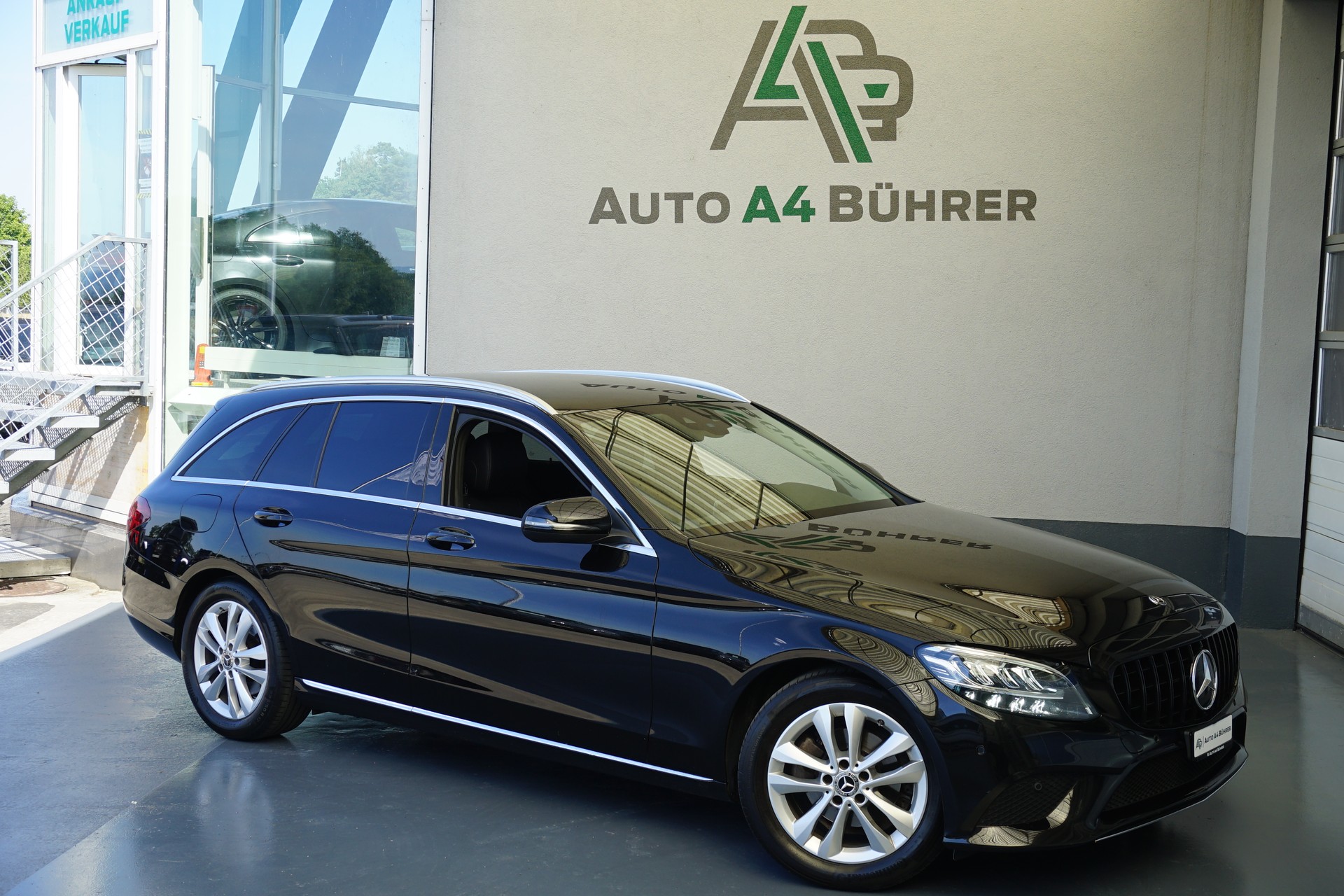 MERCEDES-BENZ C 180 T Avantgarde 156PS Automat Kombi mit AHK für 1,8t.!!-showroom-element-1