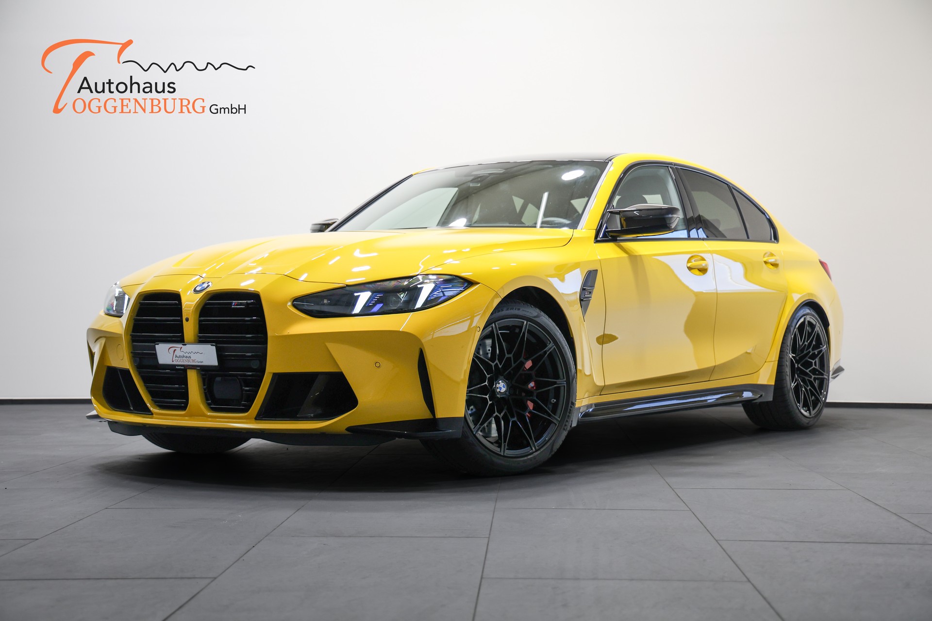 BMW M3 Competition M xDrive*Sonderlackierung Speed Gelb*BMW Werksgarantie bis 09.2028*-showroom-element-2