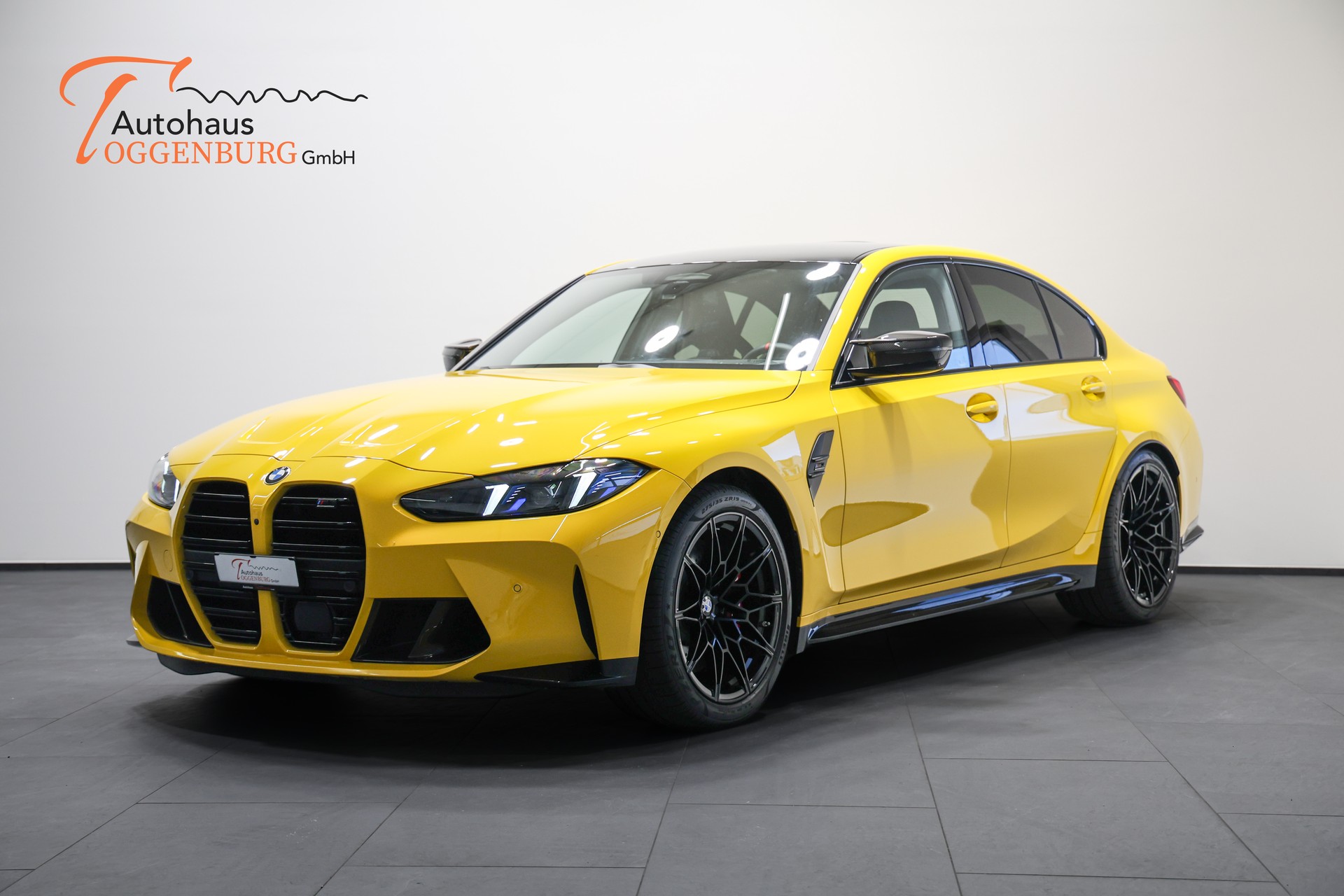 BMW M3 Competition M xDrive*Sonderlackierung Speed Gelb*BMW Werksgarantie bis 09.2028*-showroom-element-1