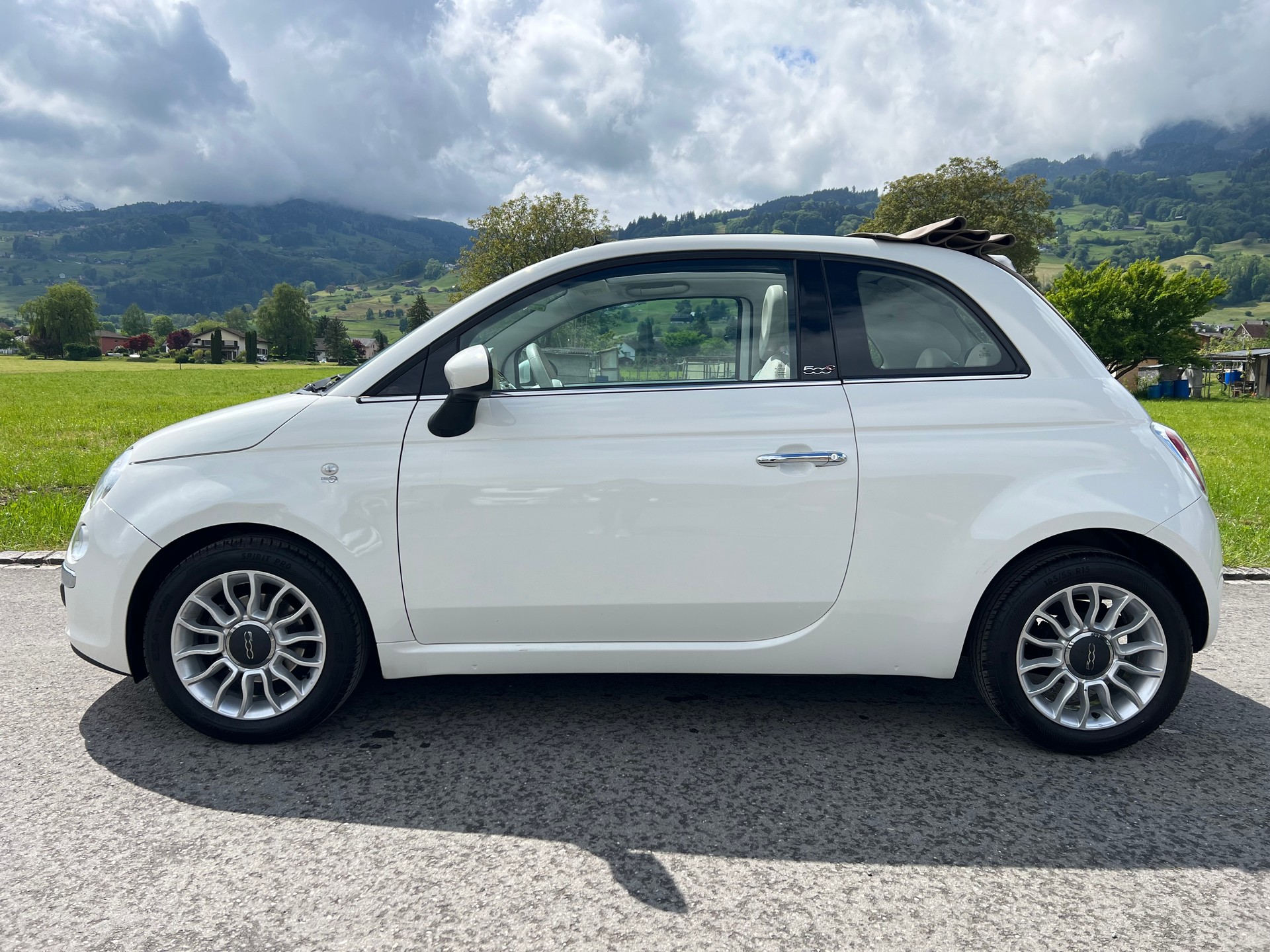 FIAT 500 Cabrio 0.9 Twinair Turbo Lounge Dualogic-image-2