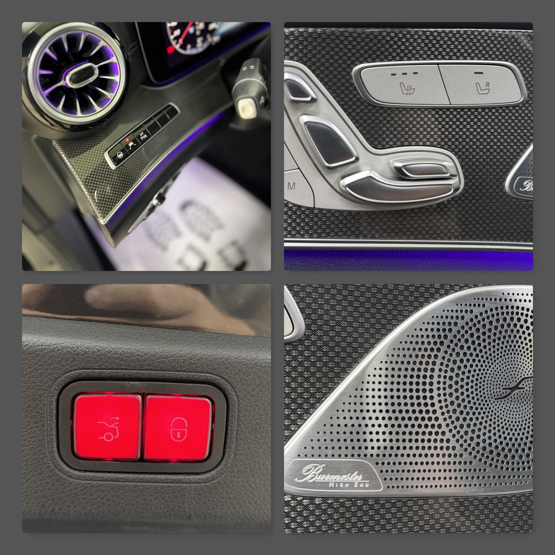 MERCEDES-BENZ CLS 400 d AMG Line 4Matic Grafitgrau 9G-Tronic | 360° Kamera | Glasdach | Carbon Paket | Widescreen Cockpit | Keyless Go |-image-17