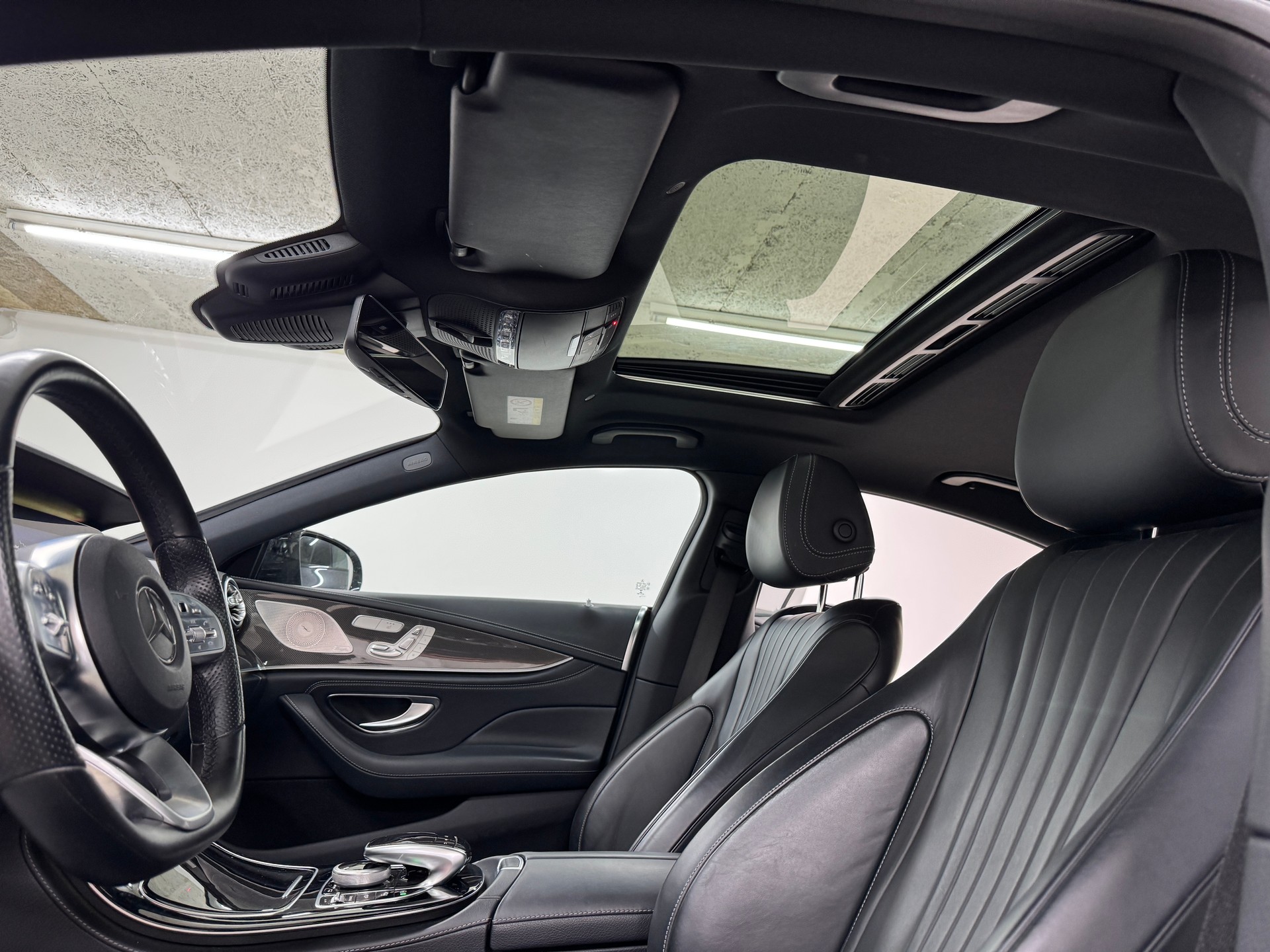 MERCEDES-BENZ CLS 400 d AMG Line 4Matic Grafitgrau 9G-Tronic | 360° Kamera | Glasdach | Carbon Paket | Widescreen Cockpit | Keyless Go |-image-6