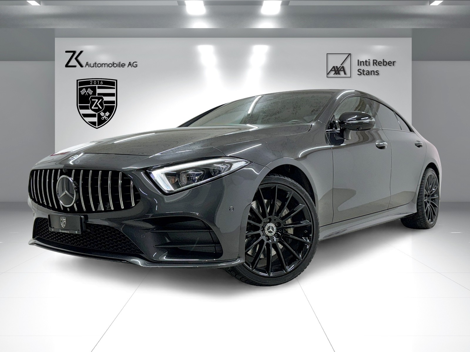 MERCEDES-BENZ CLS 400 d AMG Line 4Matic Grafitgrau 9G-Tronic | 360° Kamera | Glasdach | Carbon Paket | Widescreen Cockpit | Keyless Go |