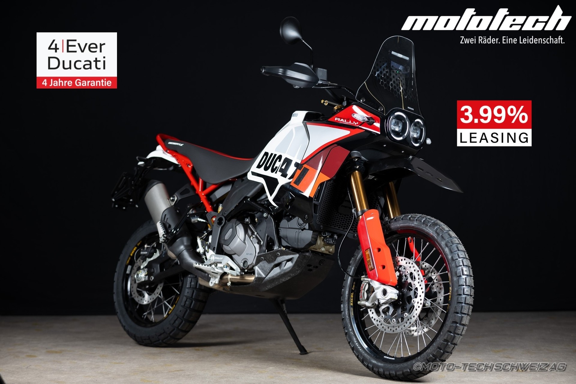 DUCATI Desert X Rally / 4 JAHRE GARANTIE-image-0