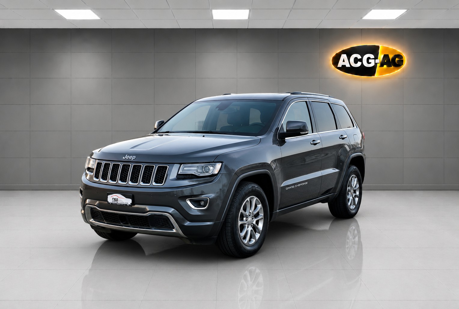 JEEP Grand Cherokee 3.0 CRD Overland Automatic ** Voll-Leder ** Gr-Navi ** RF-Kamera ** Anh-Kupplung ** Panorama-Glasdach ** Ab MFK-showroom-element-2