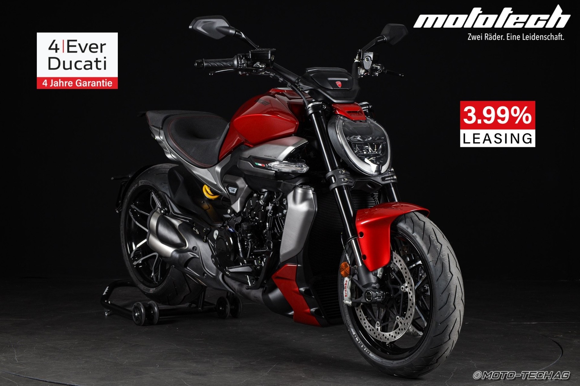 DUCATI X Diavel V4 / 4 JAHRE GARANTIE-image-0