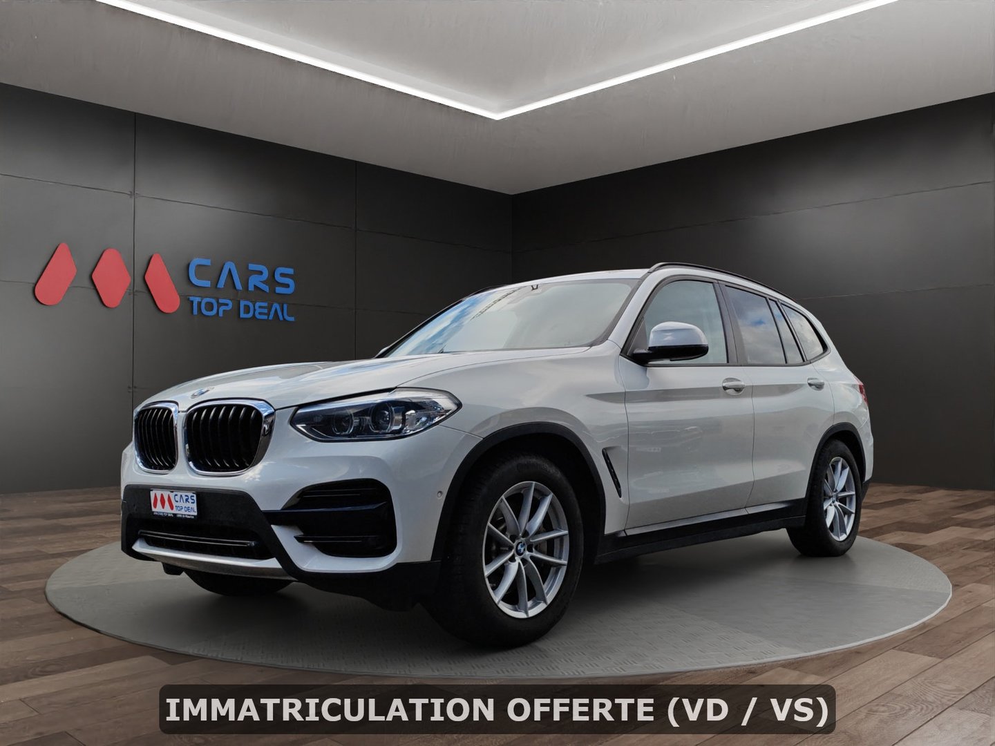 BMW X3 xDrive 30i Steptronic – 252 ch – Cuir Vernasca, Driving Assistant [Expertisé + Garantie 12 mois]