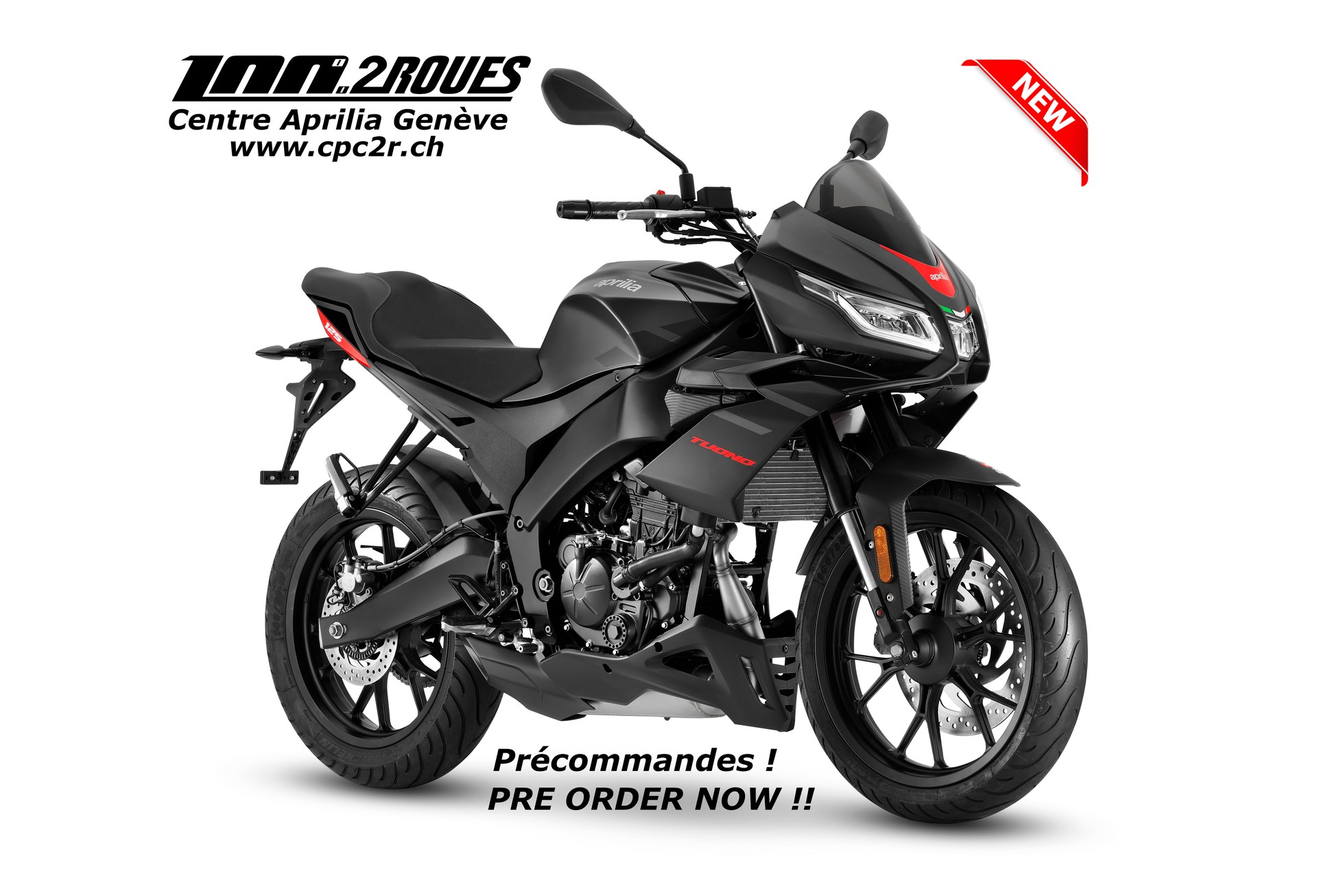APRILIA Tuono 125 ABS E5+ 2025 Mamba Gray-image-0