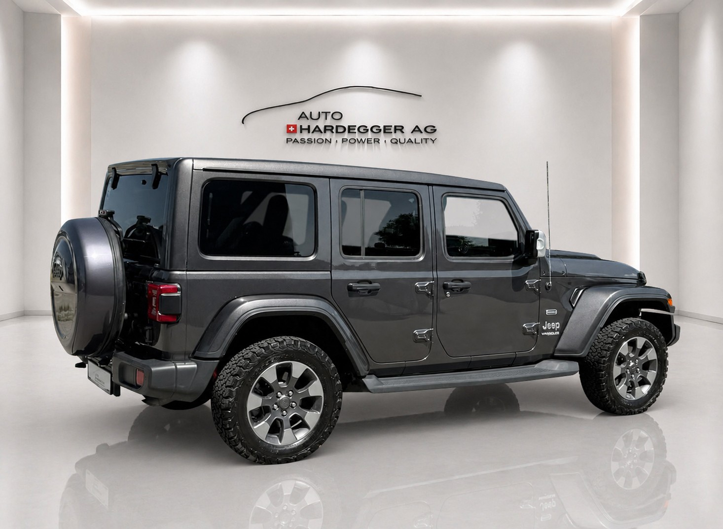 JEEP Wrangler 2.0 Unlimited Sahara Automatic ink. gratis Service! elektr. Schiebedach-showroom-element-1