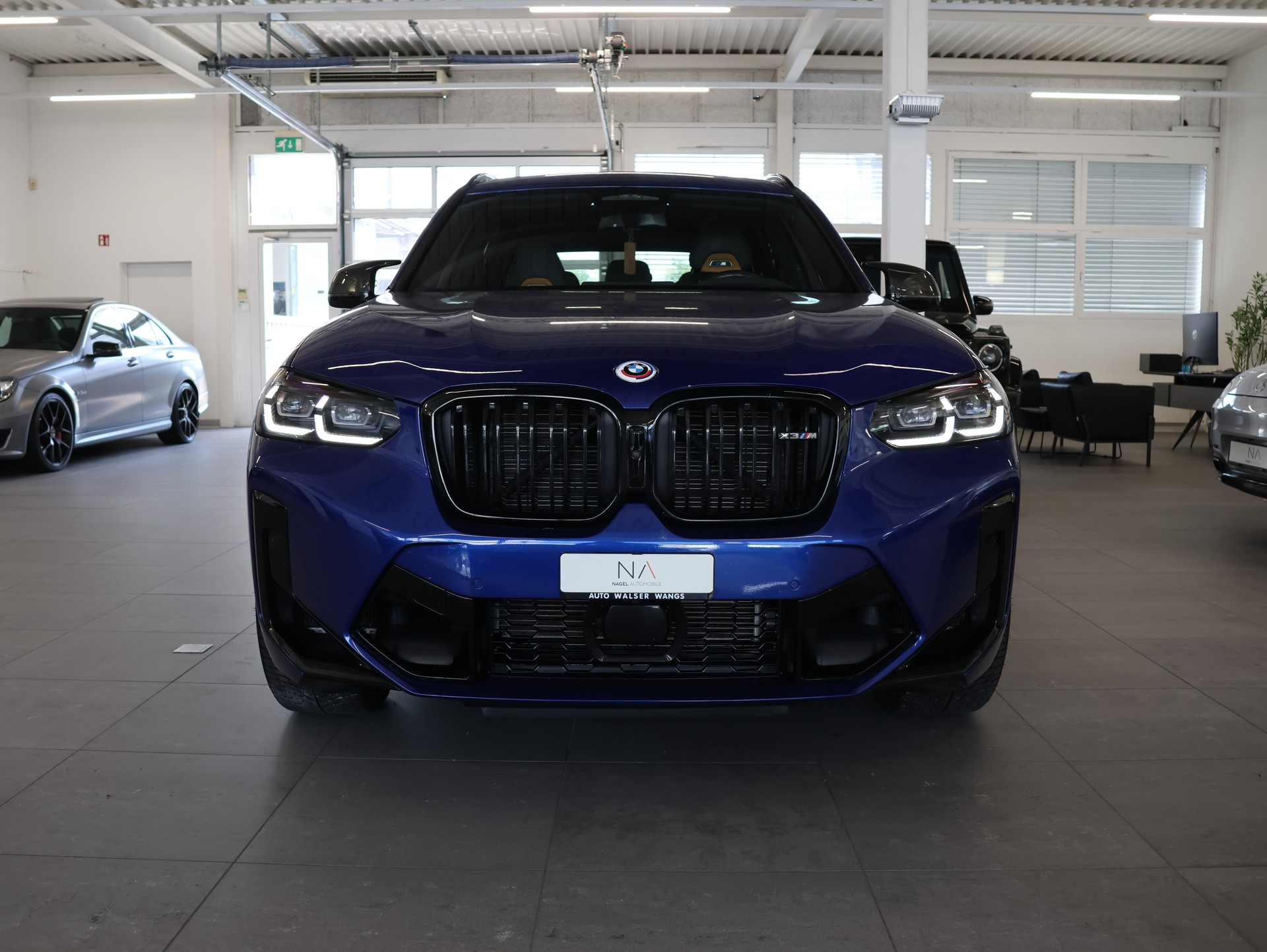 BMW X3 xDrive M Competition Steptronic *Auffällige Individualfarbe in Blau* *Harman Kardon* Panoramadach*-showroom-element-2