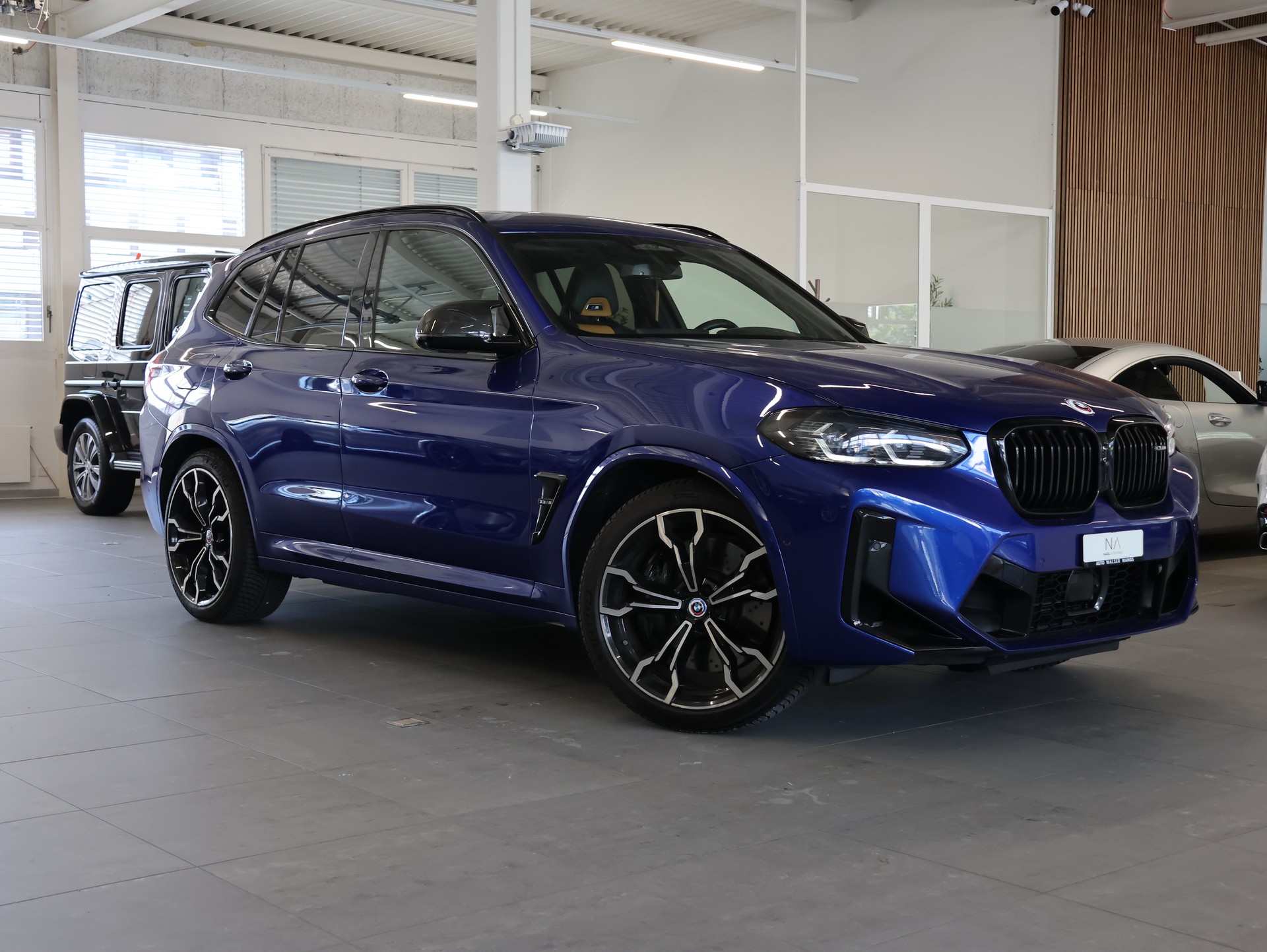 BMW X3 xDrive M Competition Steptronic *Auffällige Individualfarbe in Blau* *Harman Kardon* Panoramadach*