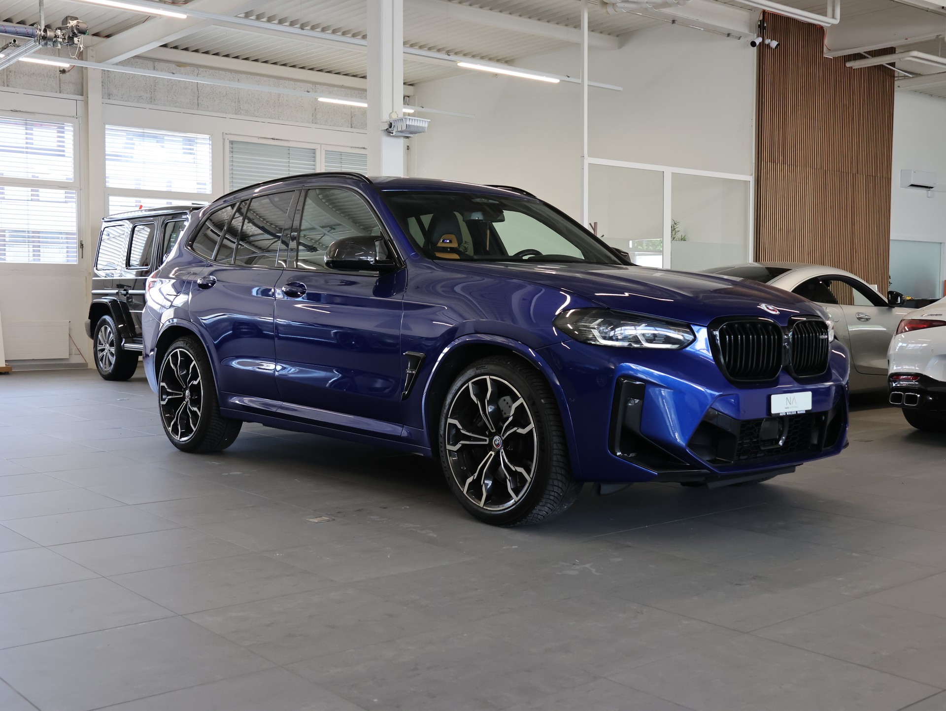 BMW X3 xDrive M Competition Steptronic *Auffällige Individualfarbe in Blau* *Harman Kardon* Panoramadach*-showroom-element-1