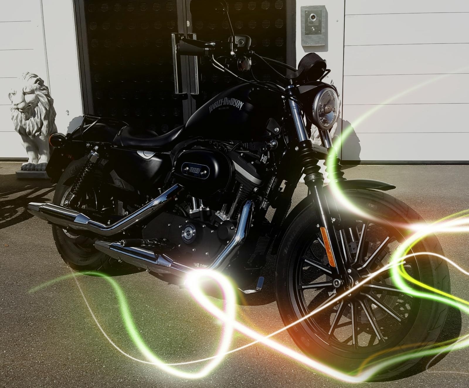 HARLEY-DAVIDSON XL 883 N Sportster Iron-image-2