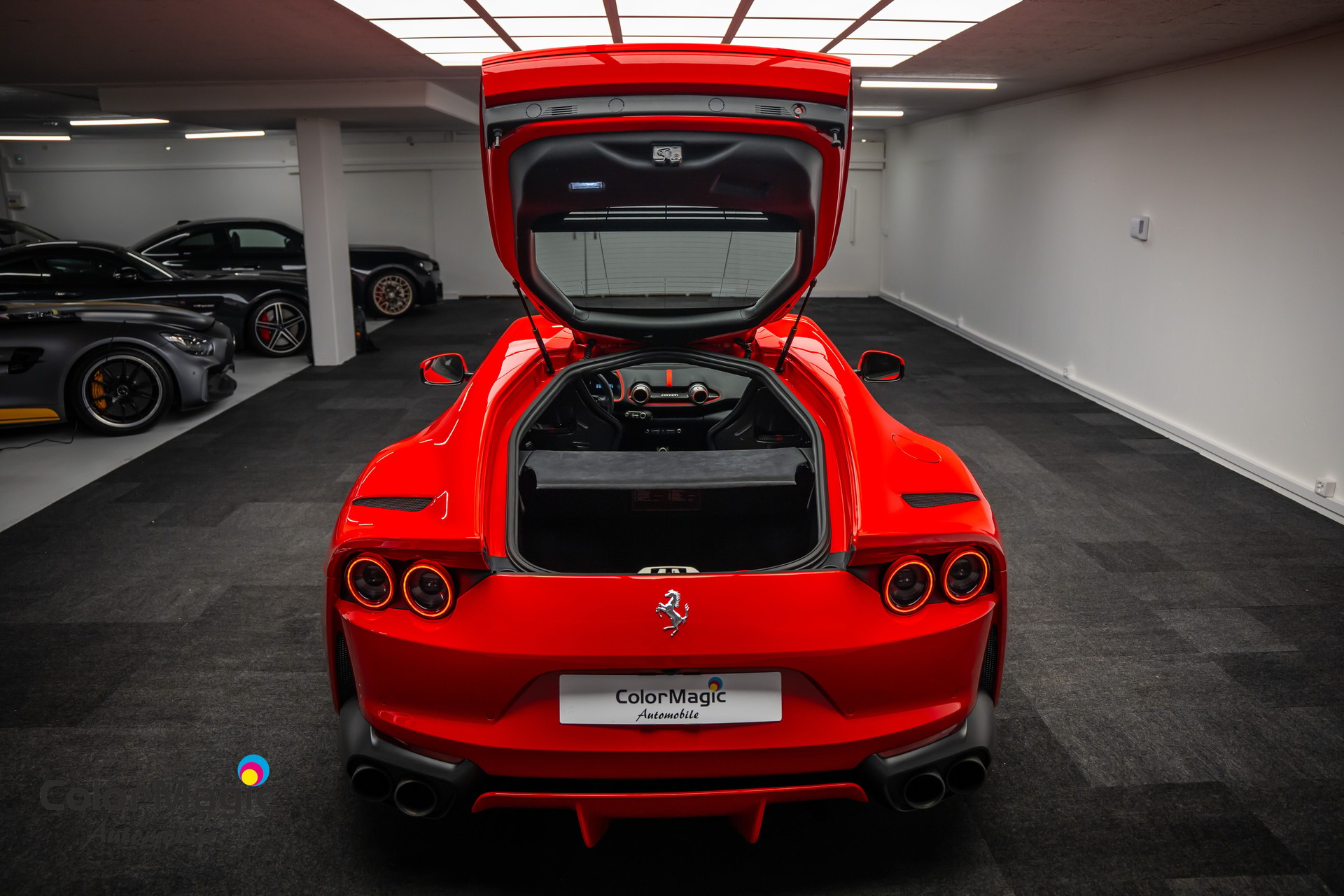 FERRARI * 812 SUPERFAST * ROSSO CORSA * CARBON RACING-SEATS *-image-7