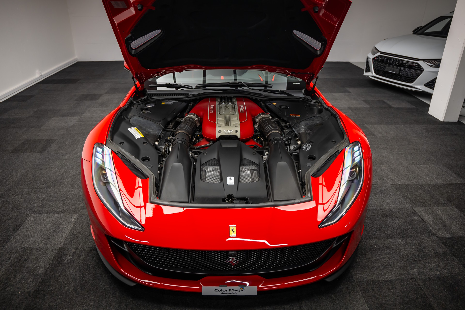 FERRARI * 812 SUPERFAST * ROSSO CORSA * CARBON RACING-SEATS *-image-9