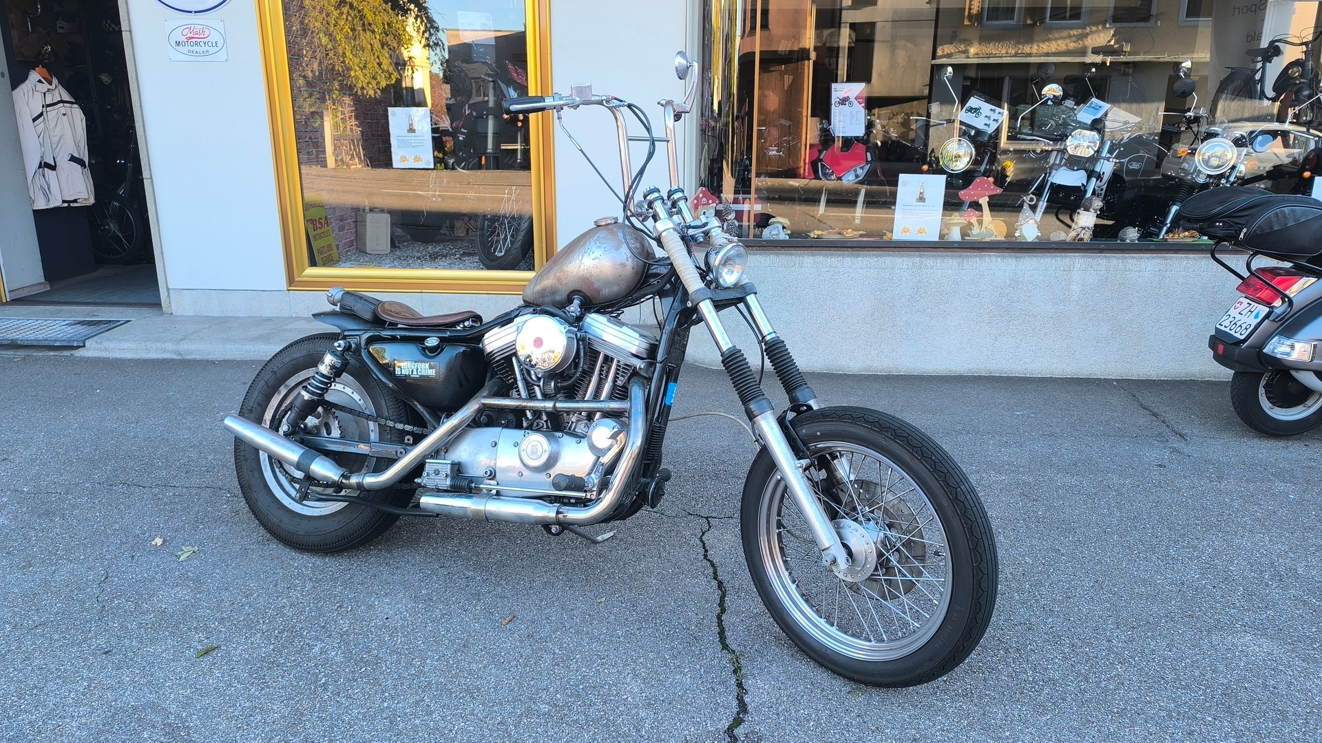 HARLEY-DAVIDSON 2x Harley Davidson Sportster 1x ab Mfk.+1x für Teile-image-0