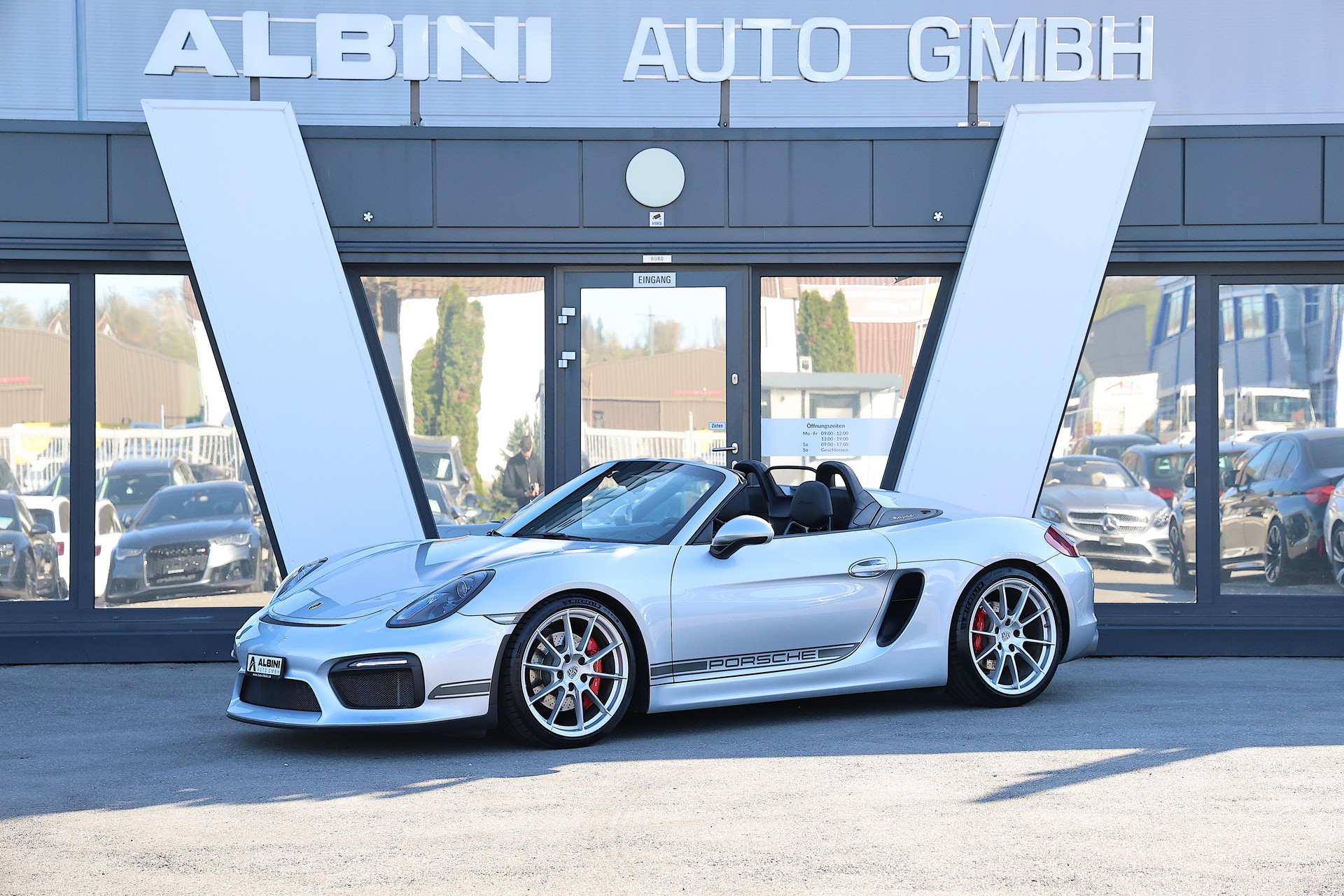 PORSCHE Boxster Spyder 3.8 *Porsche Approved*