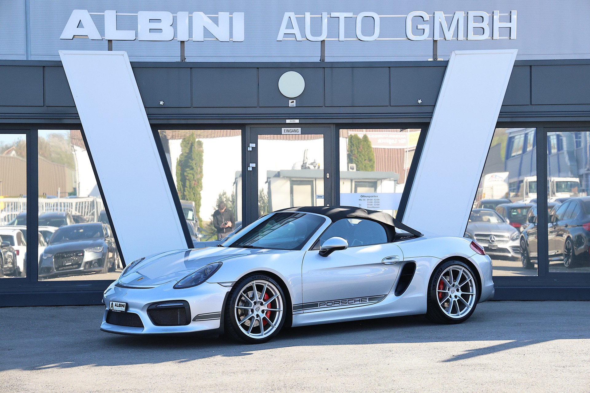 PORSCHE Boxster Spyder 3.8 *Porsche Approved*-showroom-element-1