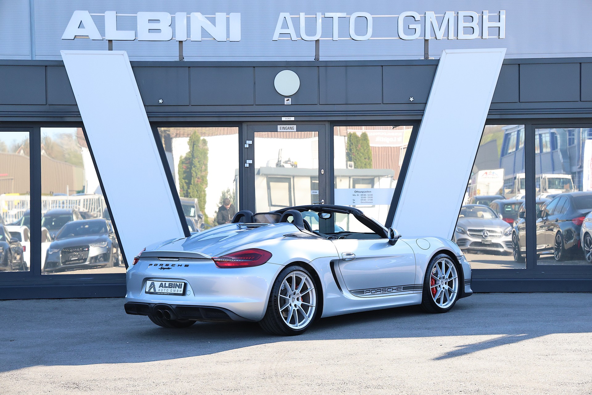 PORSCHE Boxster Spyder 3.8 *Porsche Approved*-showroom-element-3