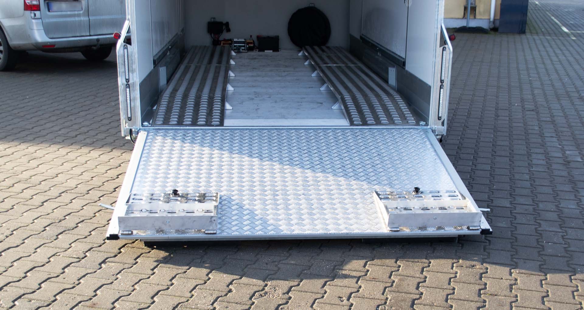 CHEVAL LIBERTE Debon Roadster 1000 Autotransportanhänger geschlossen-image-10