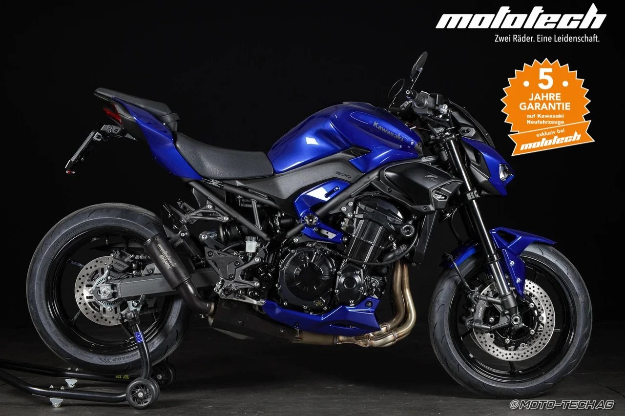 KAWASAKI Z 900 (35/91kW) STAGE 1 SHARK Dark Nightblue