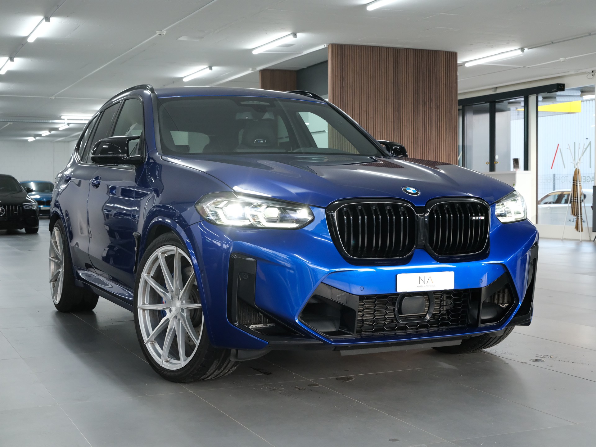 BMW X3 xDrive M Competition Steptronic *M MARINA BAY BLAU LACKIERUNG*
