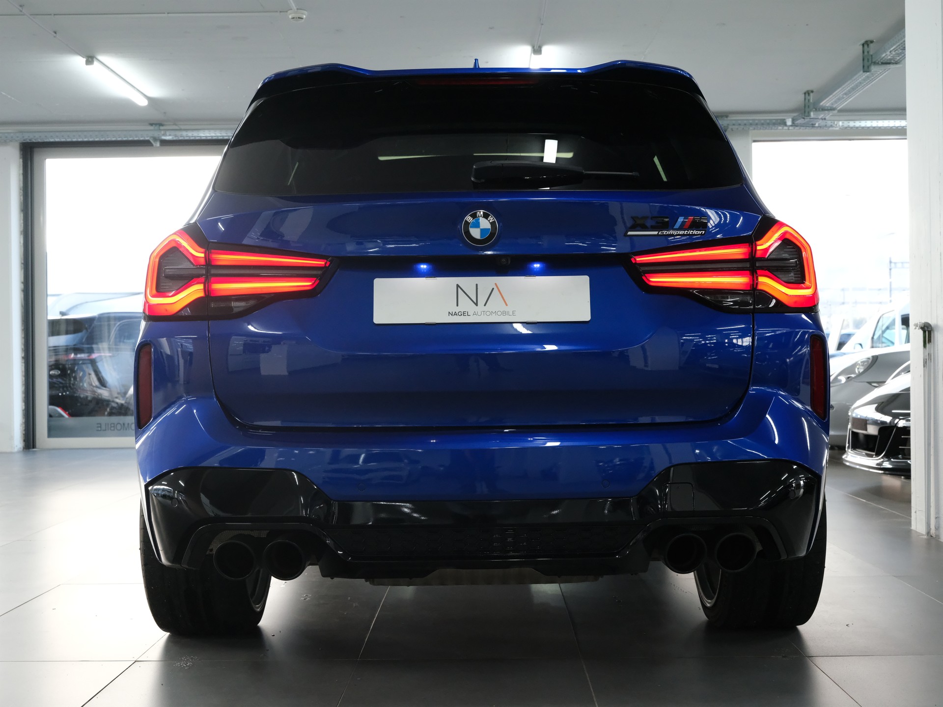 BMW X3 xDrive M Competition Steptronic *M MARINA BAY BLAU LACKIERUNG*-showroom-element-3