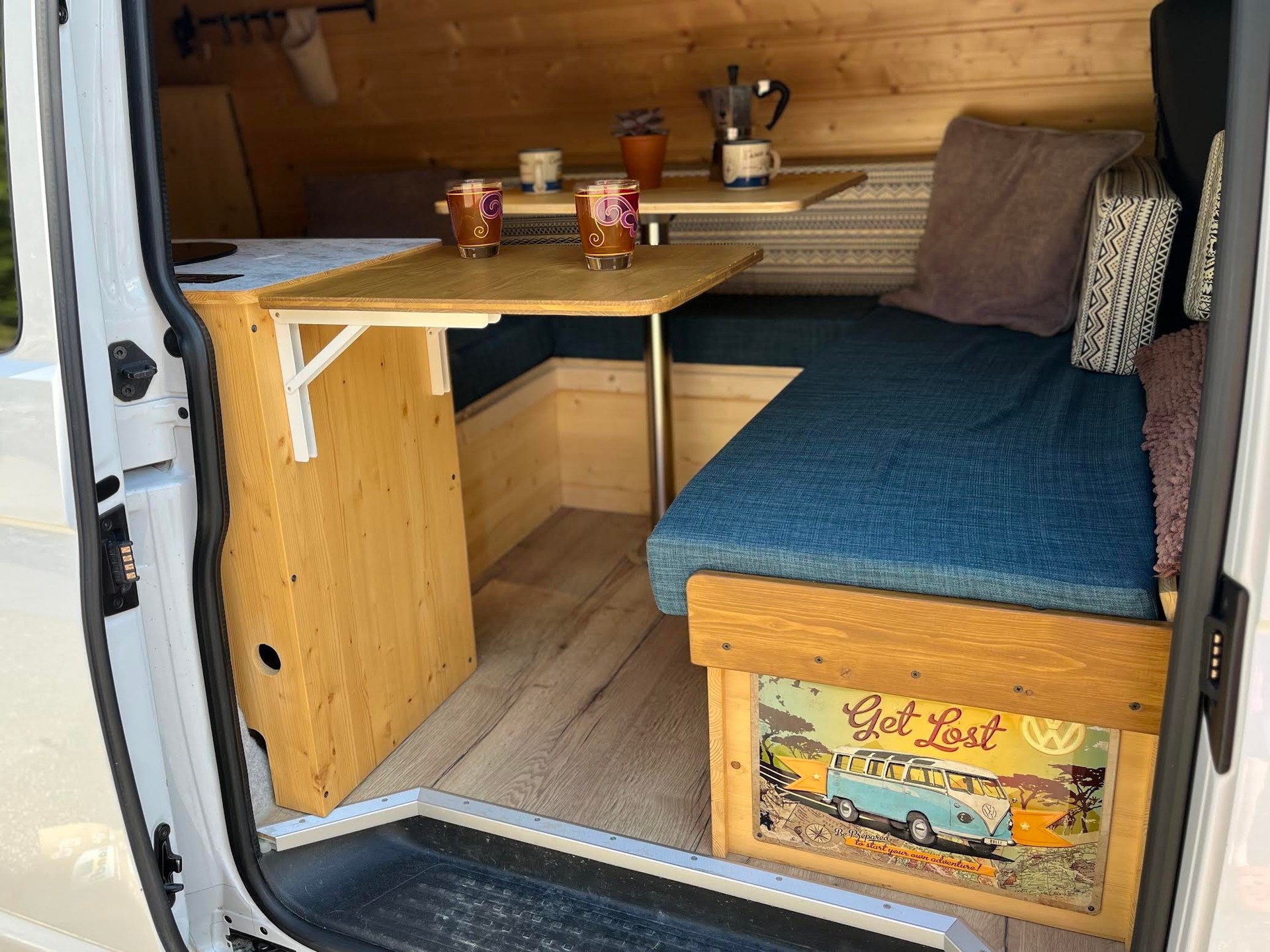 VW T6.1 2L 150CV 4Motion boîte automatique DSG aménagement camper récent, comme neuf-image-10