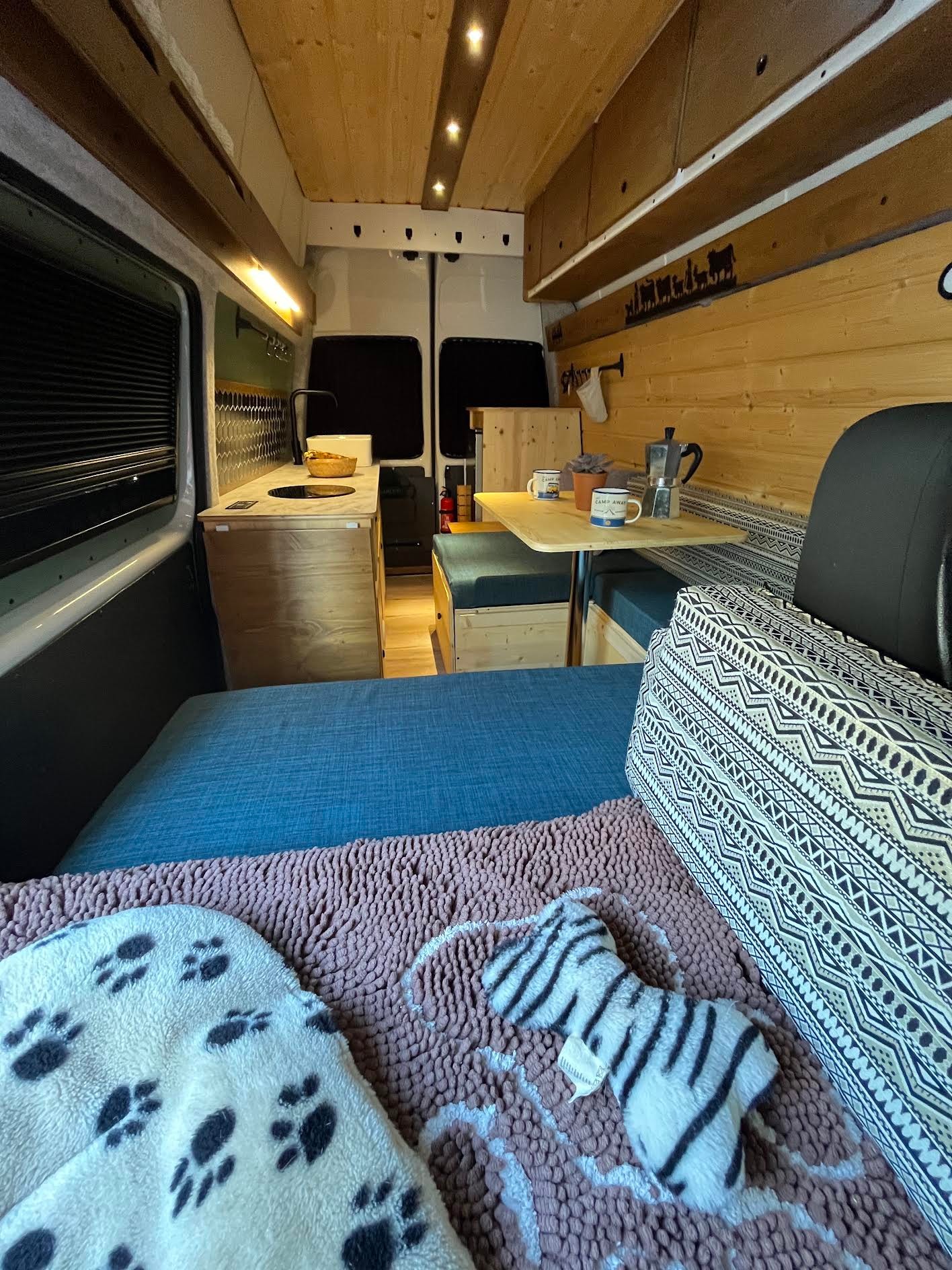 VW T6.1 2L 150CV 4Motion boîte automatique DSG aménagement camper récent, comme neuf-image-5