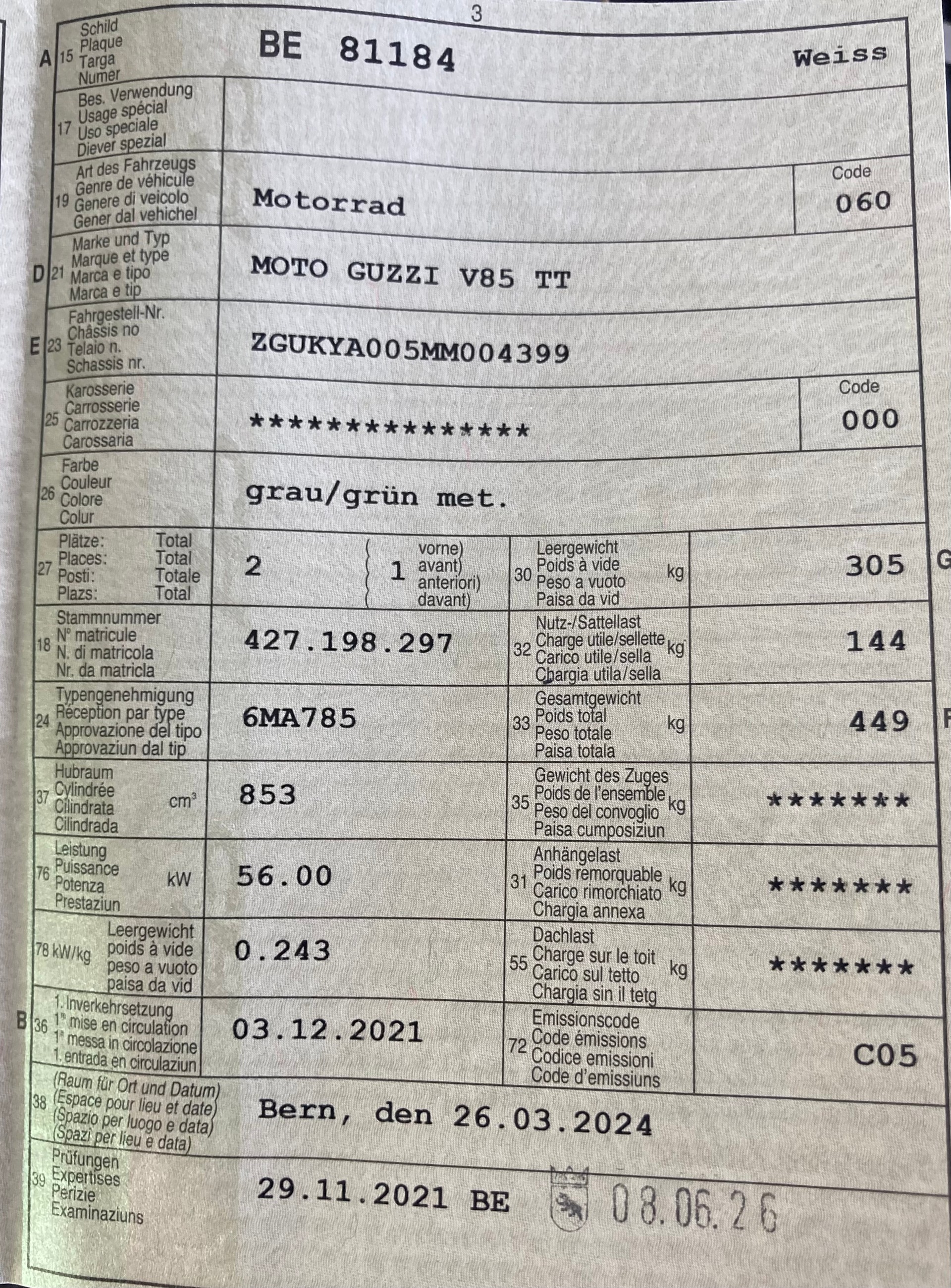 MOTO GUZZI V85 TT 100TH Centenario-image-9