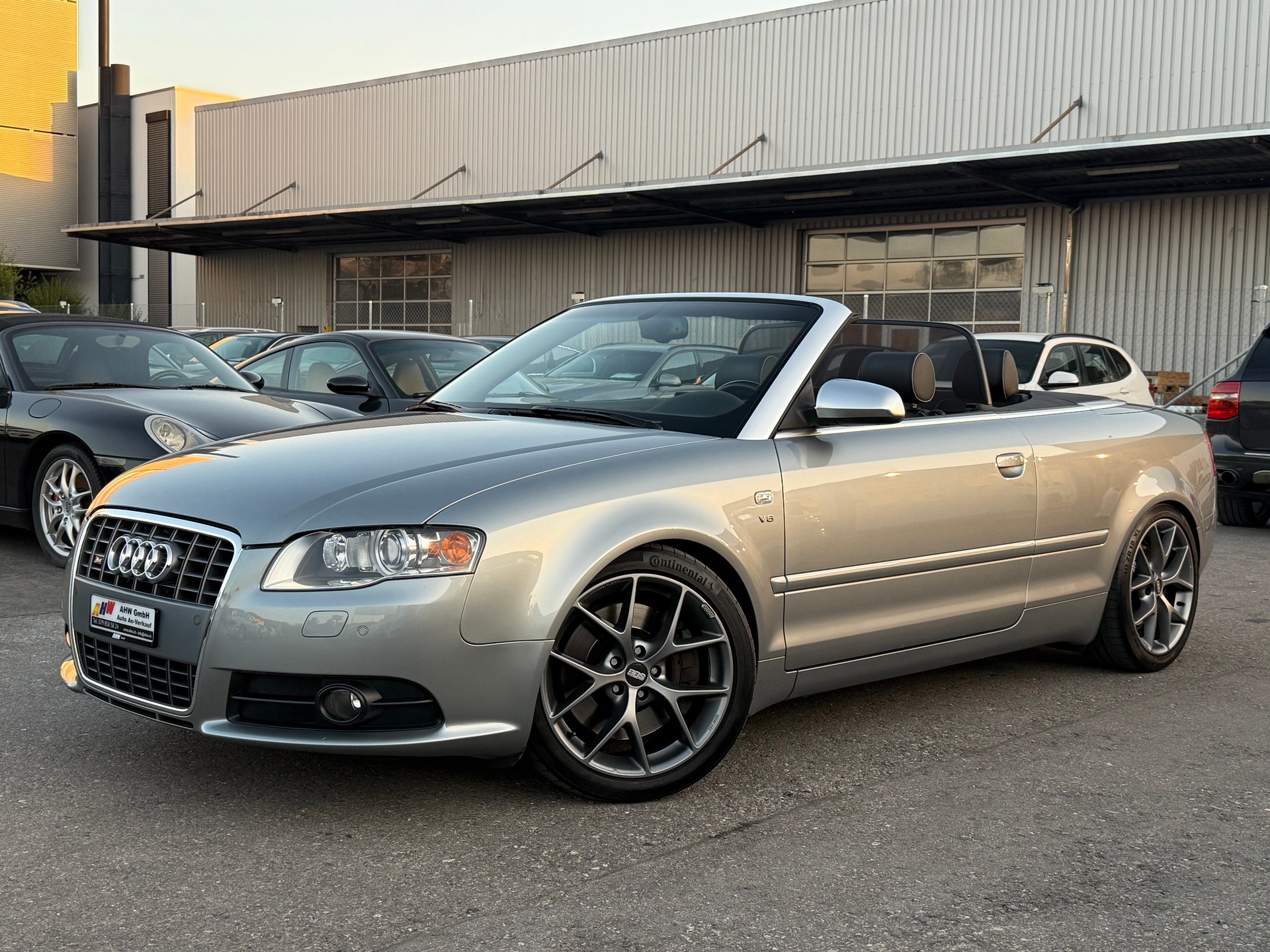AUDI S4 Cabriolet 4.2 V8 quattro Tiptronic / Frisch ab MFK / BBS / H&R / Nappa Leder / BOSE Sound / Windschott