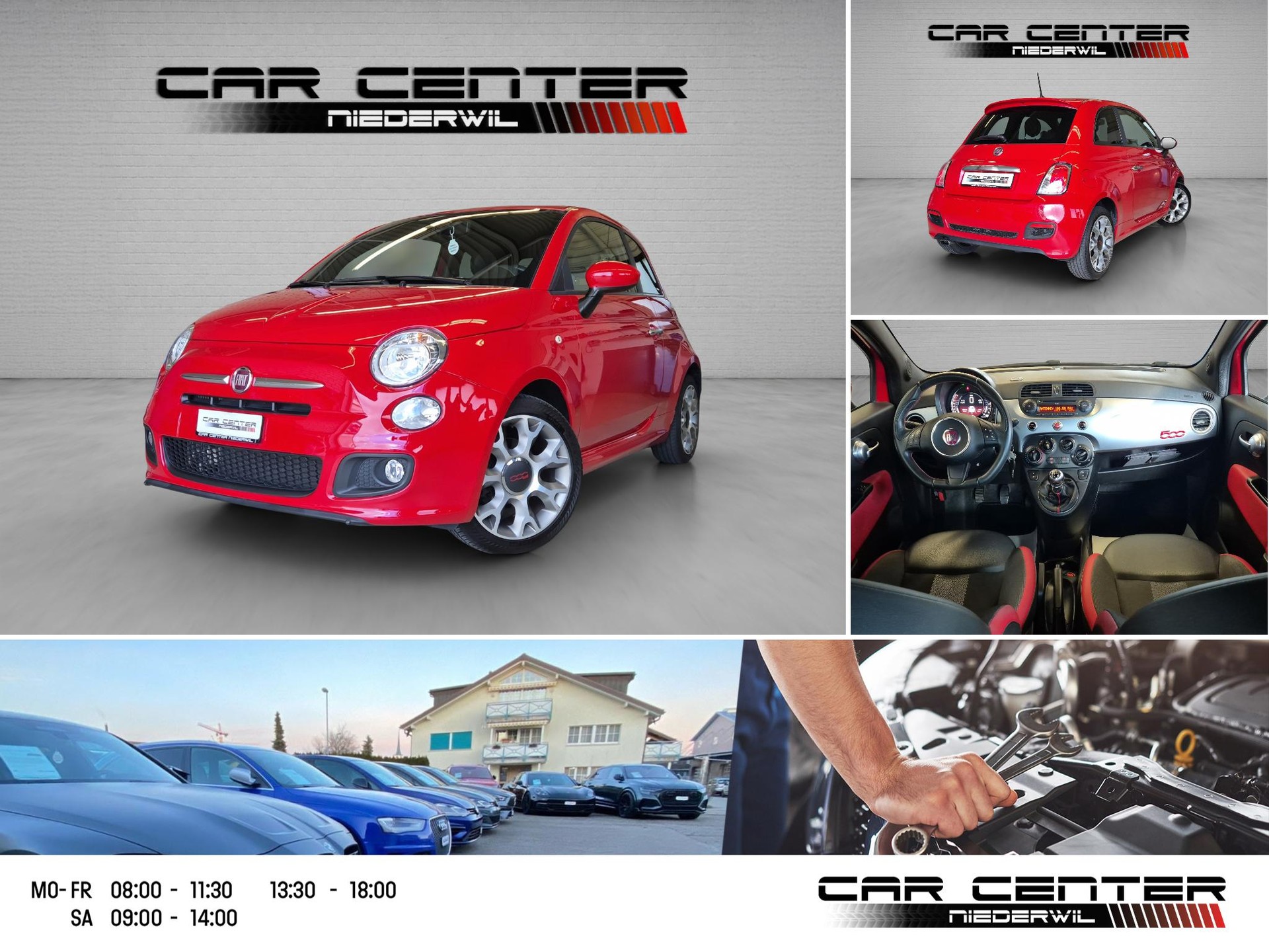 FIAT 500 0.9 Twinair Turbo S, Passione Rot-image-15