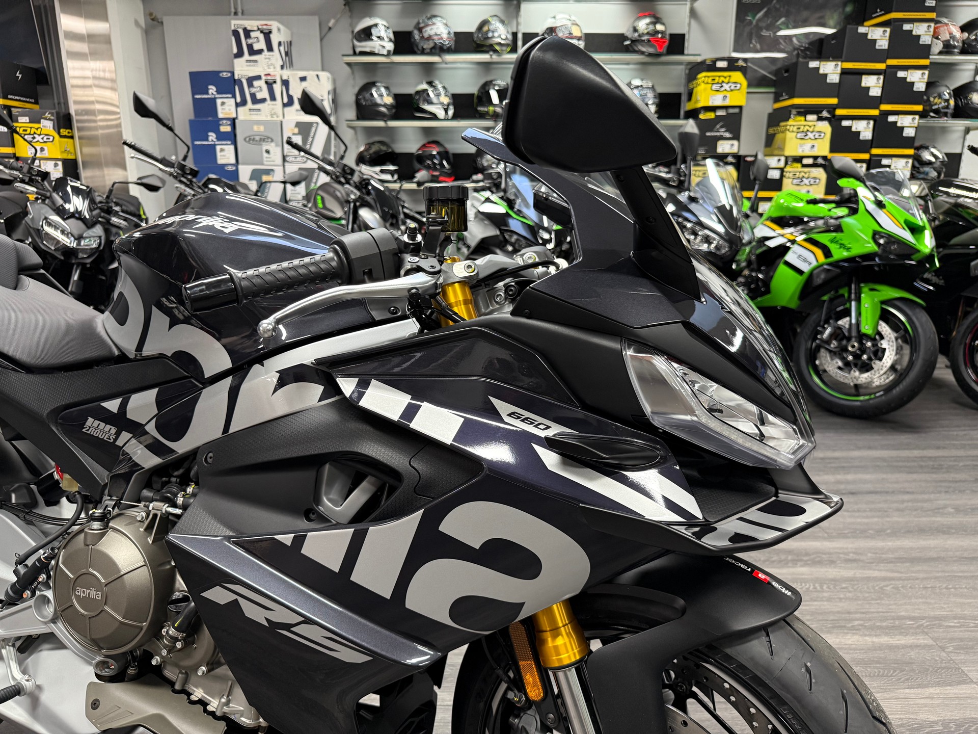 APRILIA RS 660 E5+ (35kW) VENOM SILVER-image-2