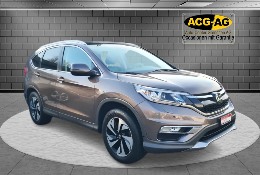 HONDA CR-V 1.6 i-DTEC Executive 4WD Automatic ** Voll-Leder ** Gr-Navi ** RF-Kamera ** Anh-Kupplung ** Panorama-Glasdach **