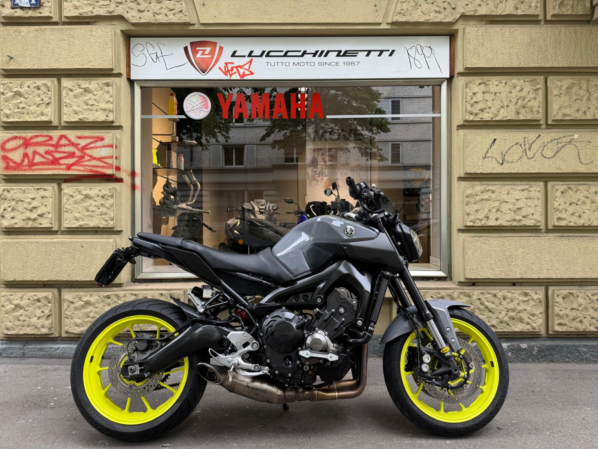 YAMAHA MT-09 K-TECH Cartridge Kit vorne, Federbein K-TECH