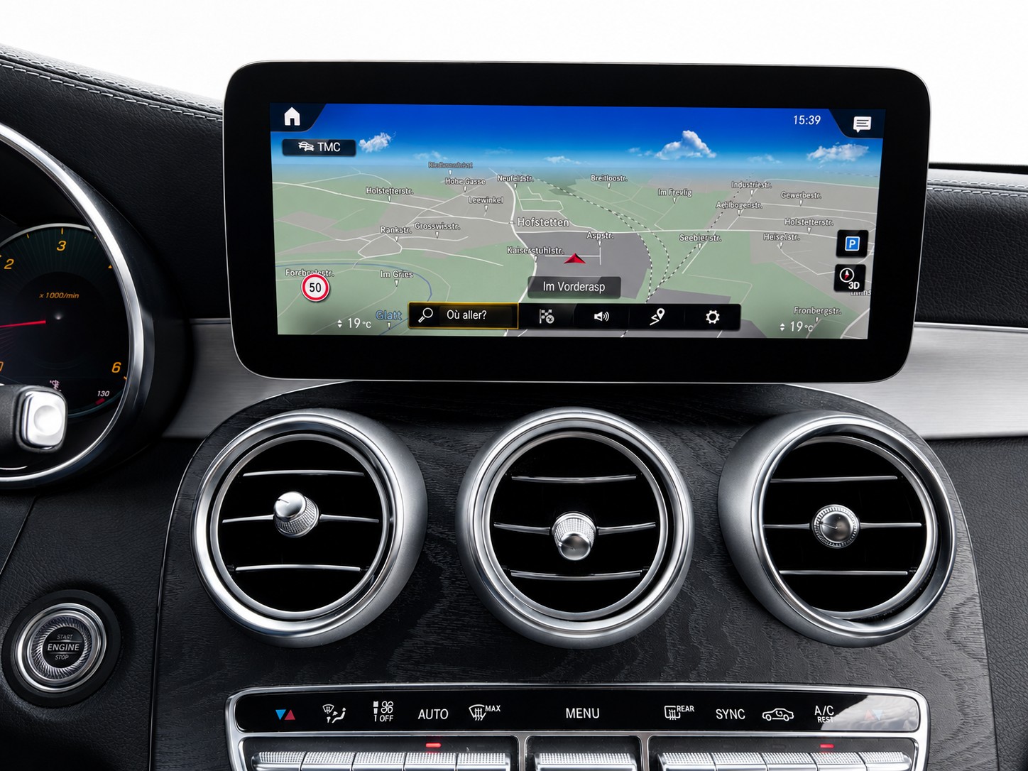 MERCEDES-BENZ GLC 220 d AMG Line 4m CH FAHRZEUG AUS 1. HAND-image-11
