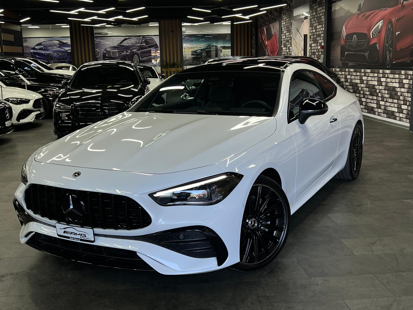 MERCEDES-BENZ CLE 200 Coupé AMG Bodykit 9G-Tronic Limited White&Black Performance 5 Jahre Werksgarantie & Gratisservice-showroom-element-1