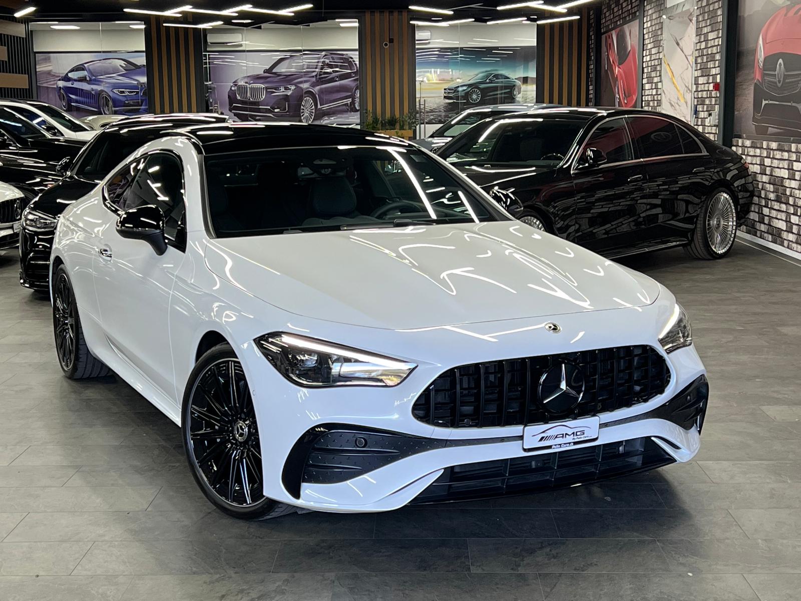 MERCEDES-BENZ CLE 200 Coupé AMG Bodykit 9G-Tronic Limited White&Black Performance 5 Jahre Werksgarantie & Gratisservice-showroom-element-3