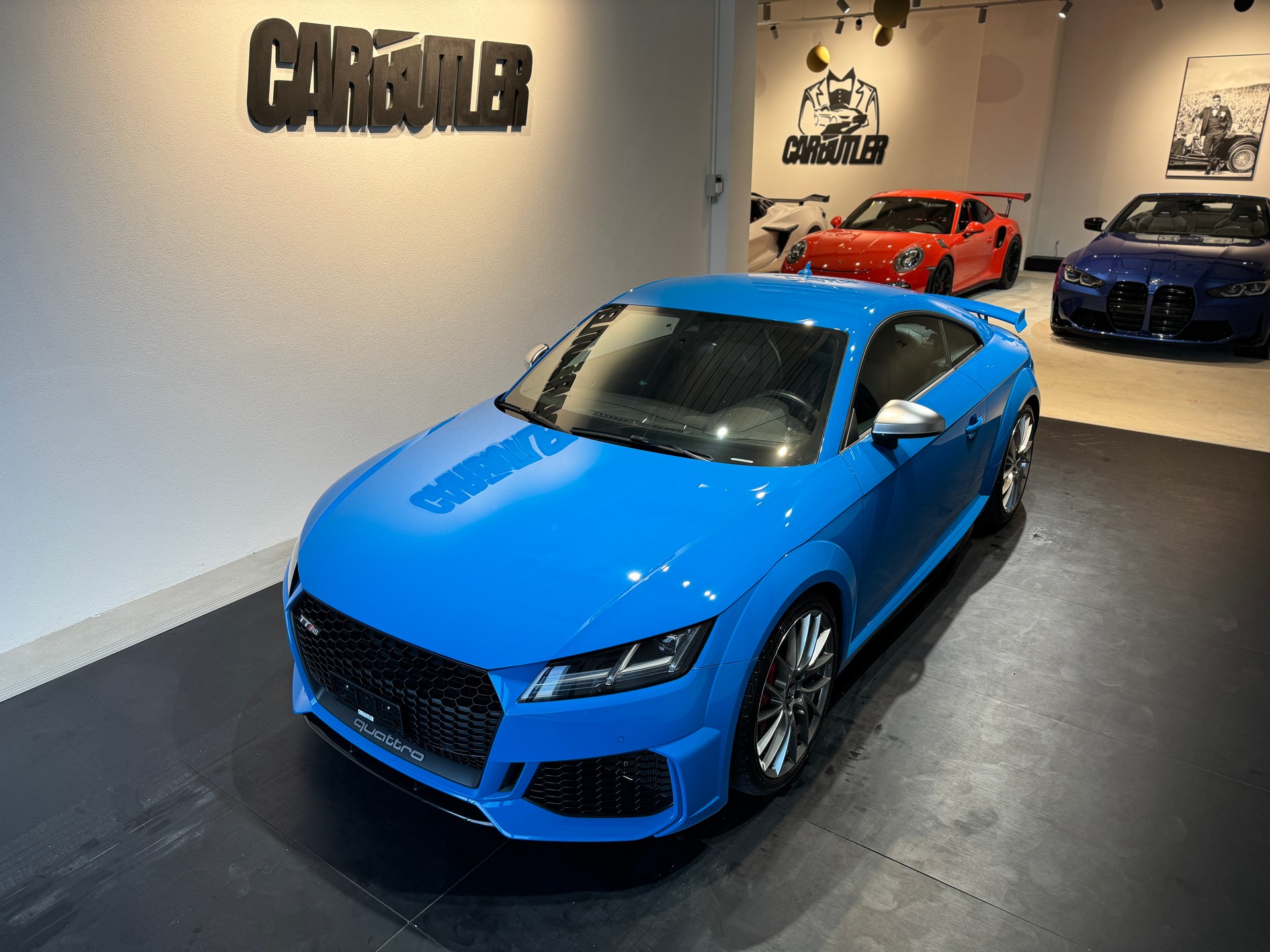 AUDI TT Coupé TTRS quattro S-tronic TURBO BLAU 🚀 499.- / Monat-image-2