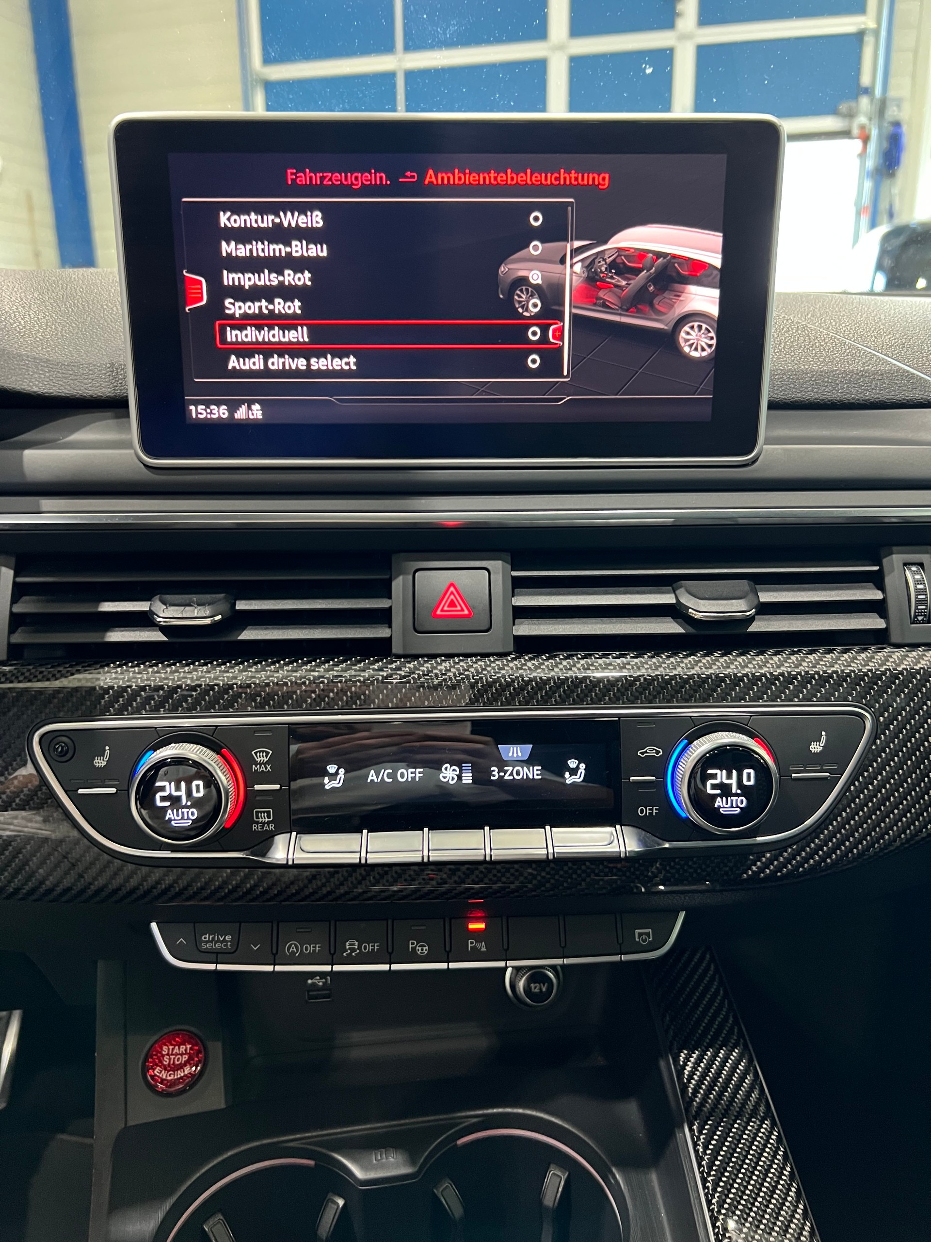 AUDI RS4 Avant 2.9 TFSI qu**Panodach,Head Up,Nardograu,S-Sportsitze,Massage,Frisch ab MFK**-image-12