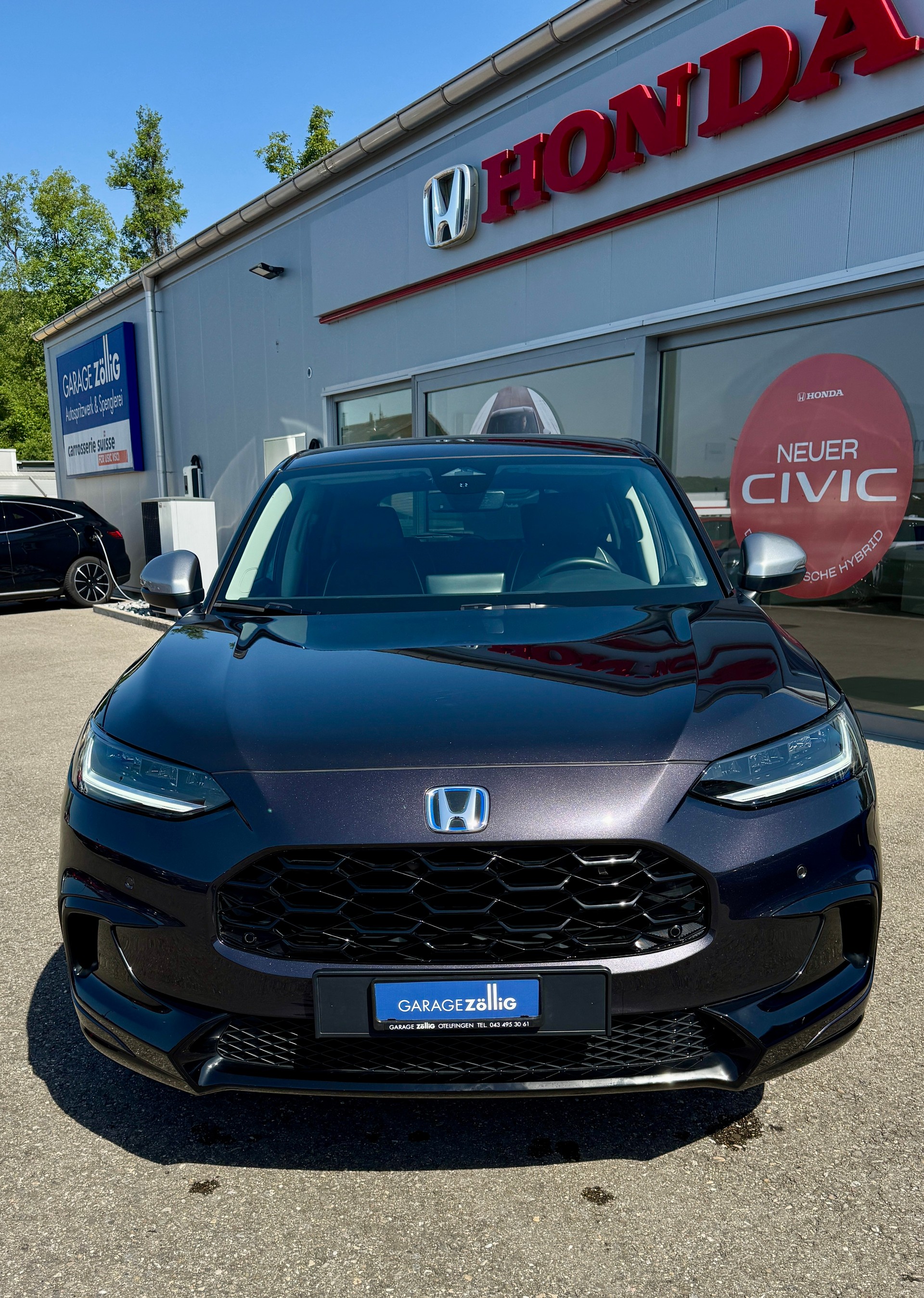 HONDA ZR-V 2.0i MMD Hybrid Sport Automatic Ruse Black Met. Garantie bis 07/28 und Gratisservice 01/29-showroom-element-2