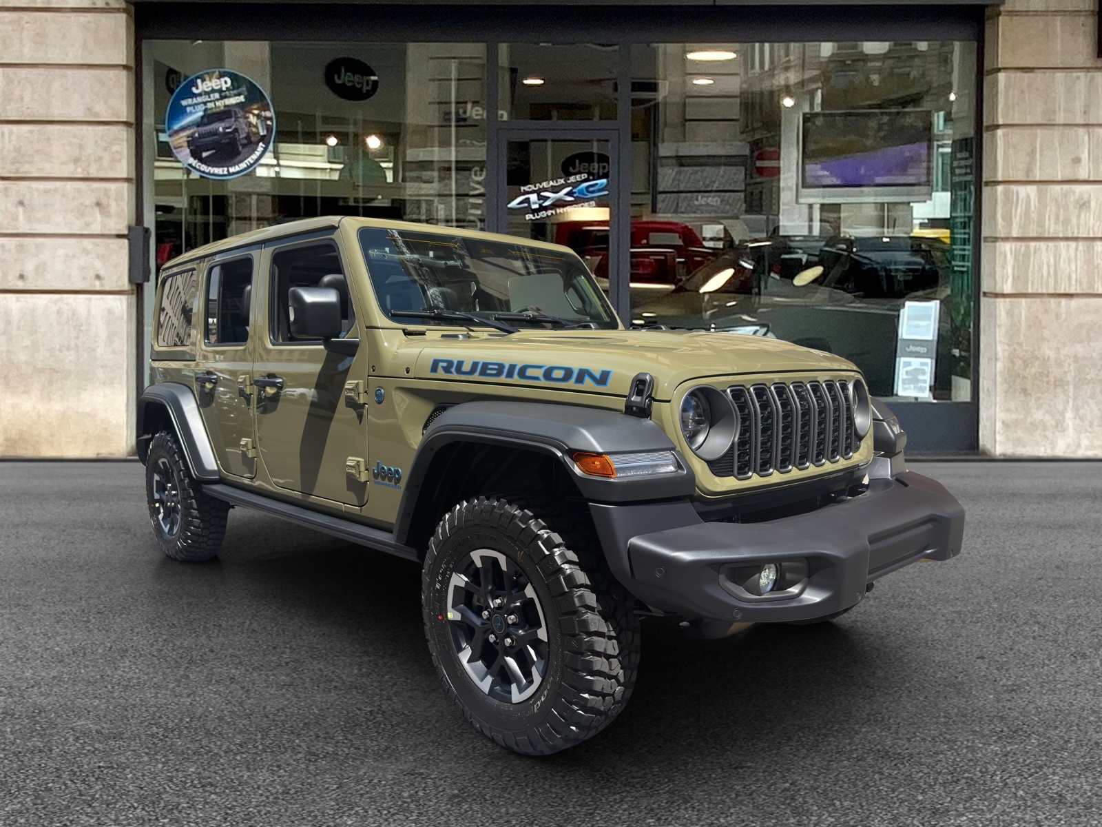 JEEP Wrangler 2.0 PHEV Unlimited Rubicon Automatic Soft Top