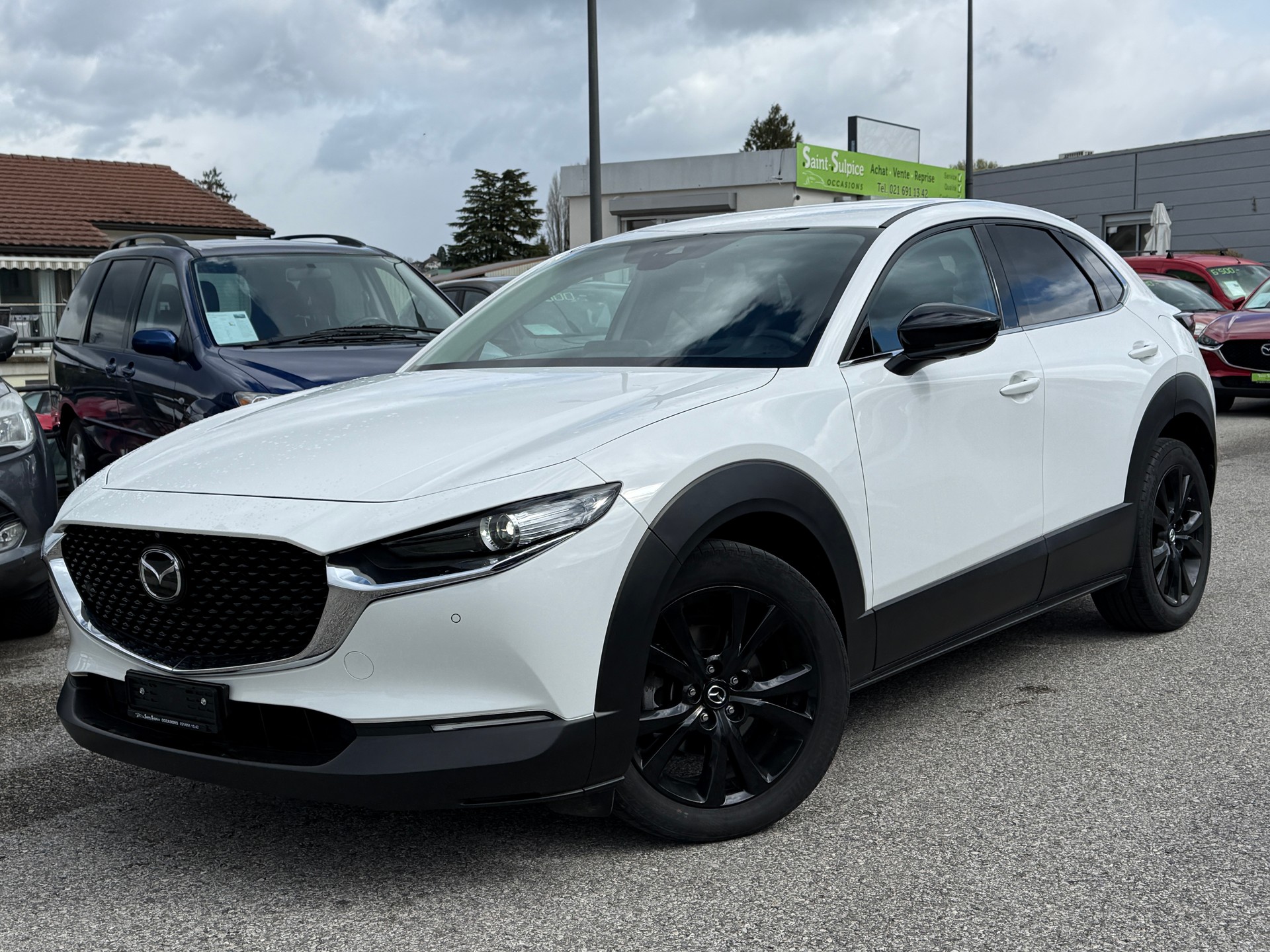 MAZDA CX-30 SKYACTIV-X 186 M Hybrid AWD Homura Automat - 1ère Main - NOUVELLE EXPERTISE / NEU MFK : 20.03.2026-showroom-element-2
