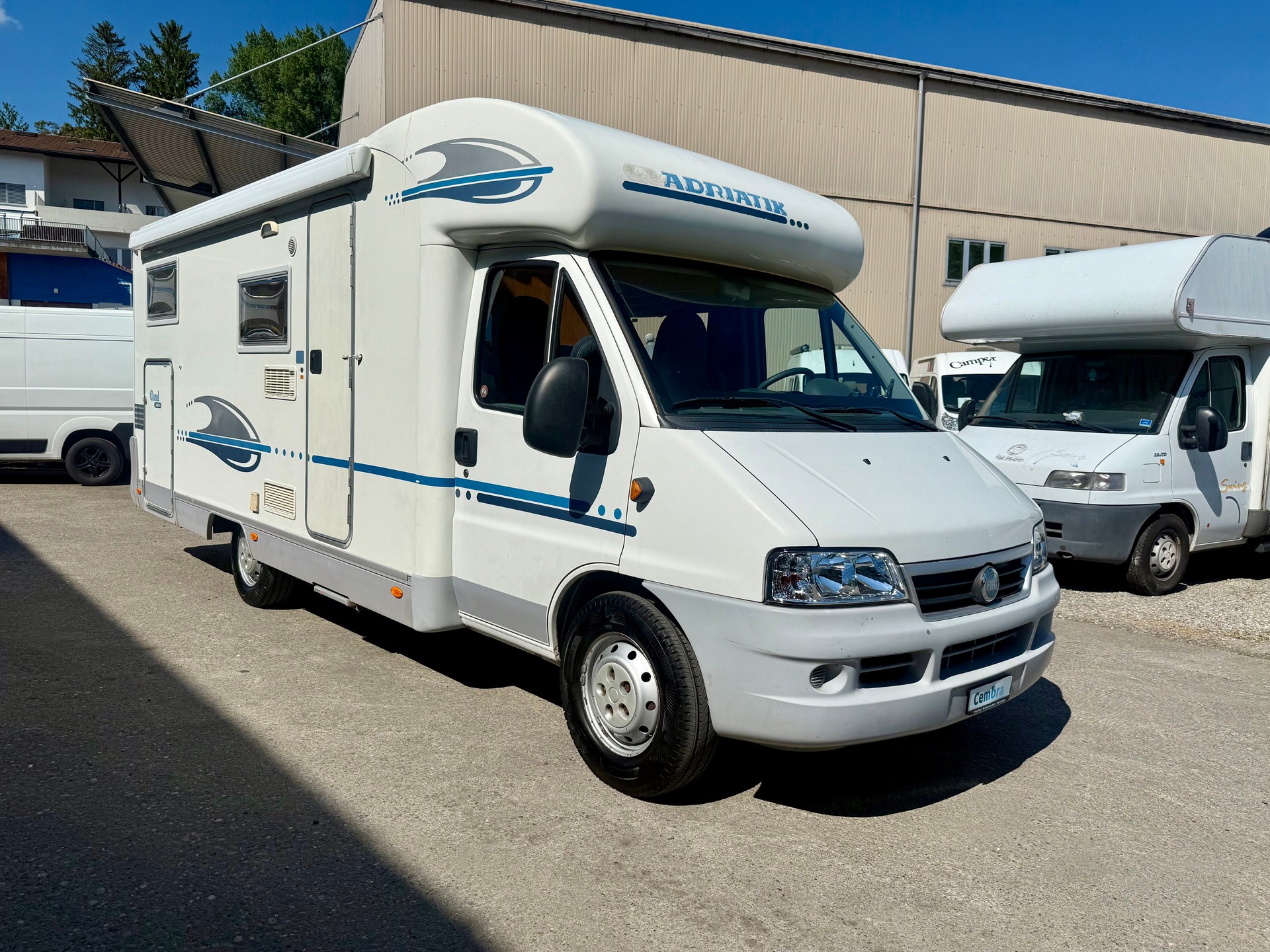 FIAT Adria Coral 660SL -Längsbetten