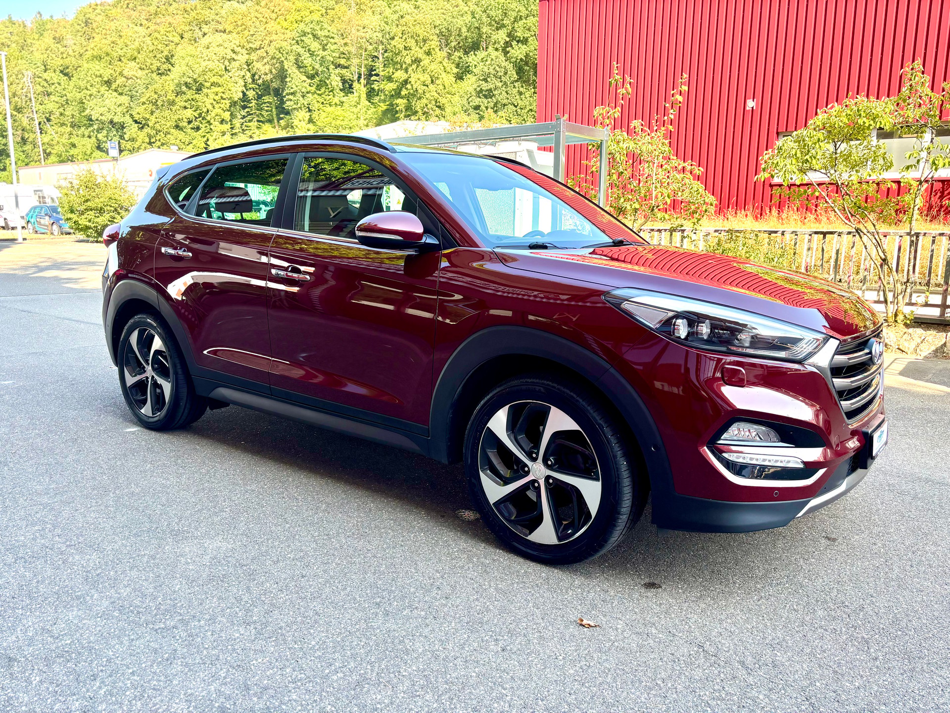 HYUNDAI Tucson 2.0 CRDI Vertex 4WD Automatic - Anhängerkupplung-showroom-element-2