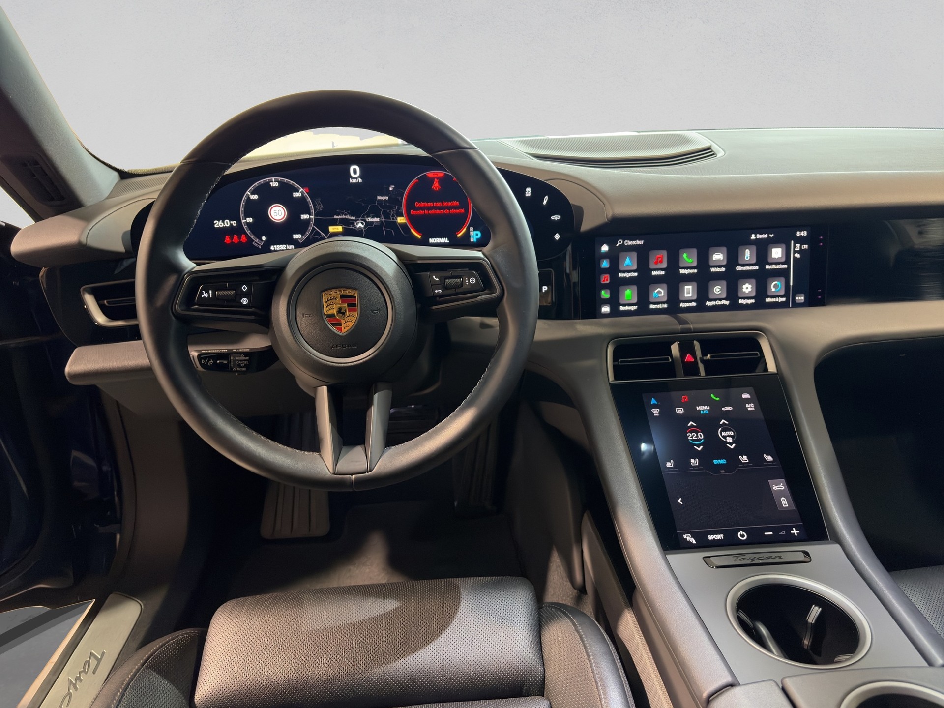 PORSCHE Taycan 4S Batterie performance 470kms autonomie-image-11