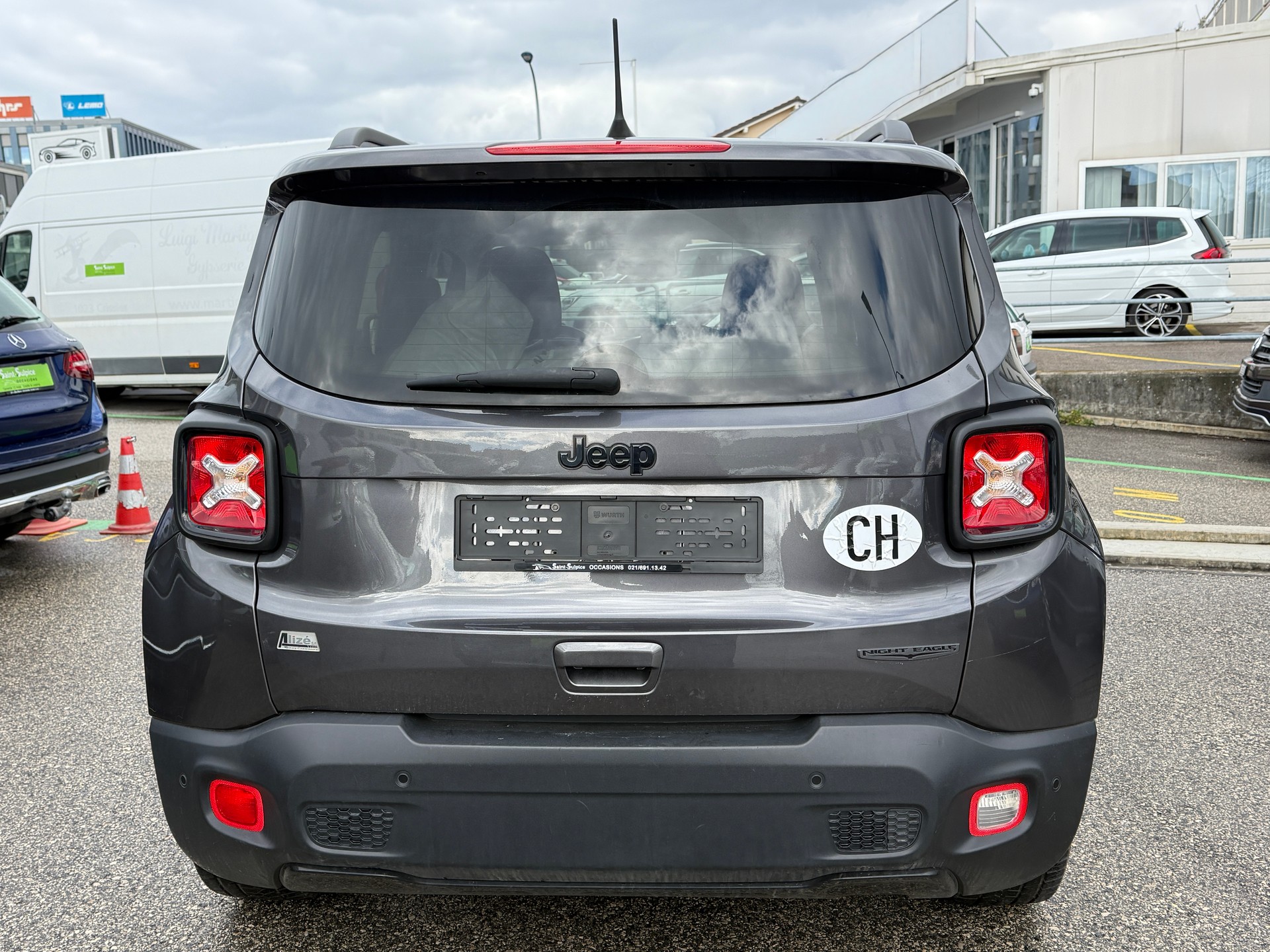 JEEP Renegade 1.0 Turbo Night Eagle - Expertisée, AB MFK : 23.12.2025 - Grand Service fait à 72’786 km - Garantie 12 mois-showroom-element-3