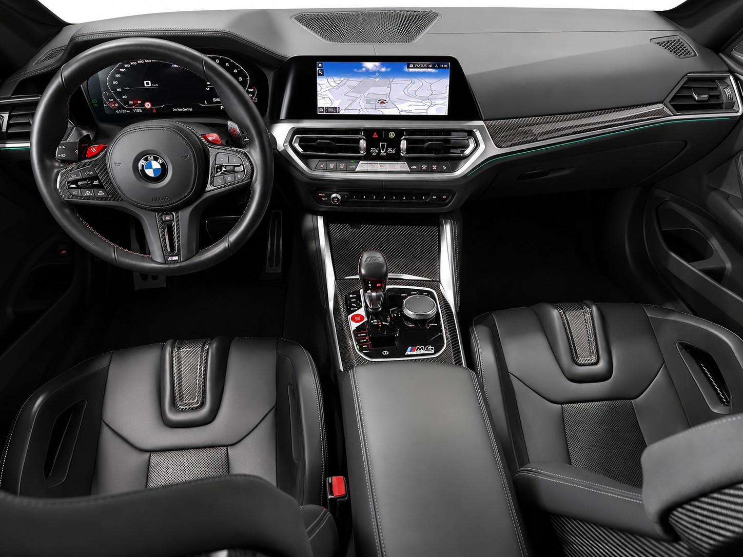 BMW M4 Competition xDrive Coupé Schalensitze SONDERLACKIERUNG-image-9