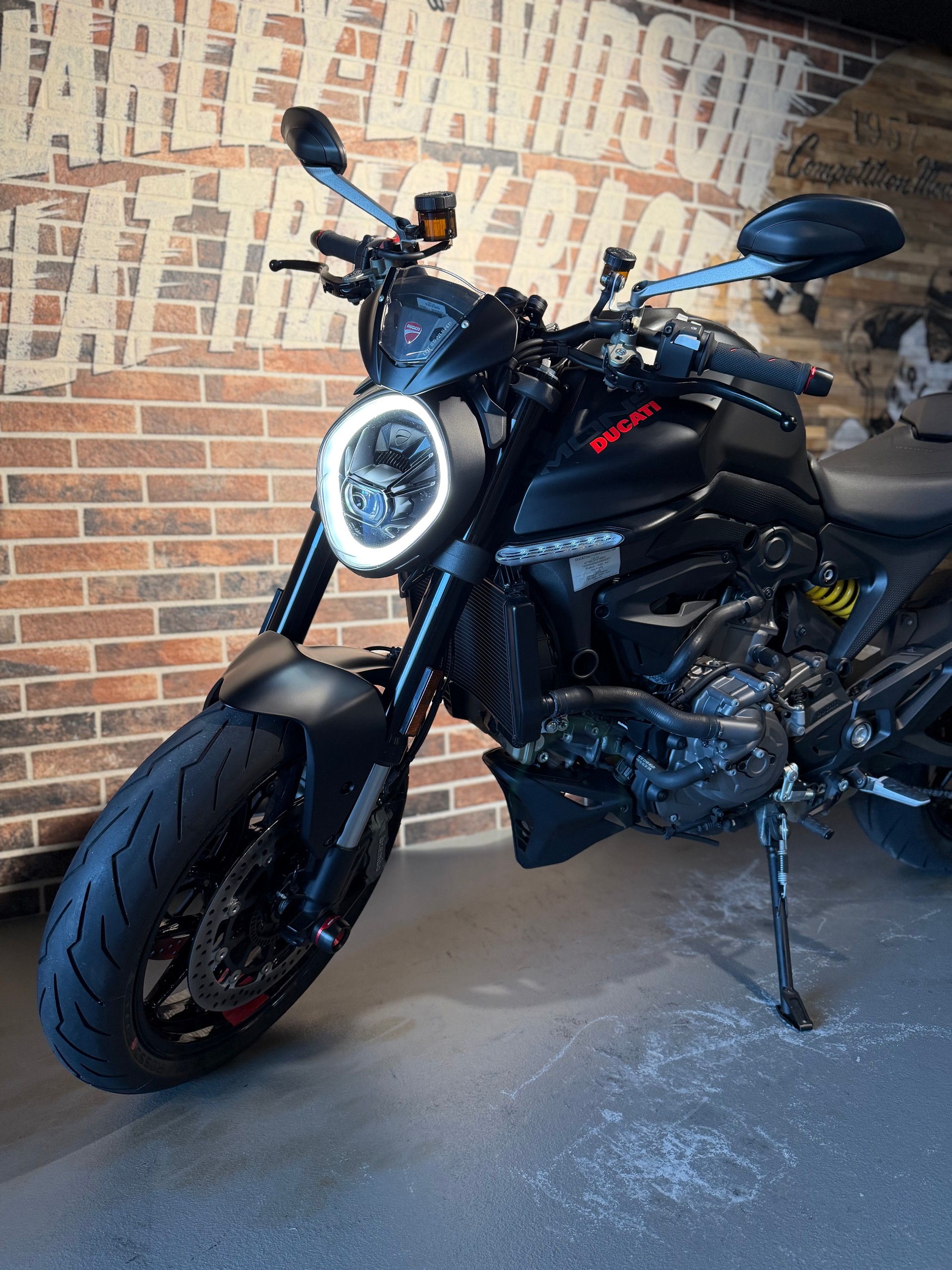 DUCATI Monster + 937 Dark Staealth (35 KW possible)-image-1